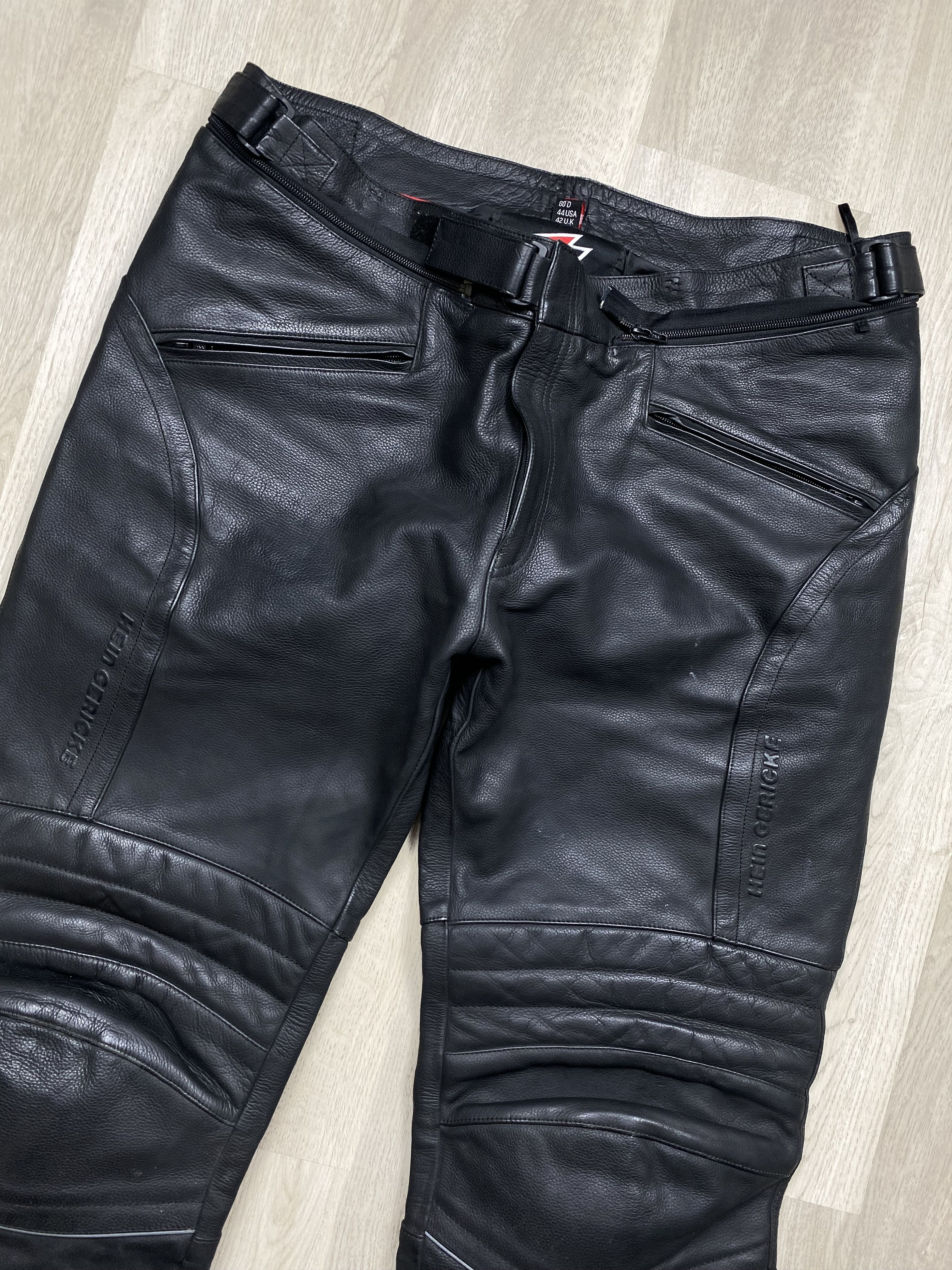 Genuine Leather Hein Gericke Genuine Leather Moto Pants Biker Motorcycle Size US 40 / EU 56 - 2 Thumbnail