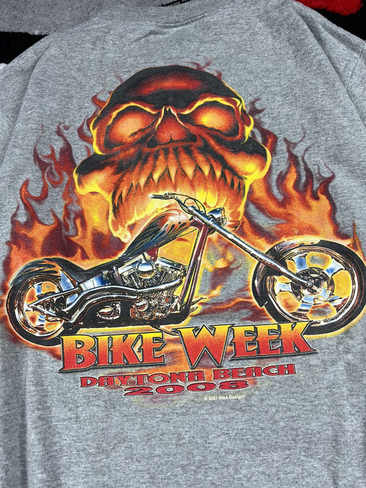 Southpole Y2K Vintage SouthPole Bike Week 2007 Motorcycle Tee Shirt Size US M / EU 48-50 / 2 - 2 Thumbnail