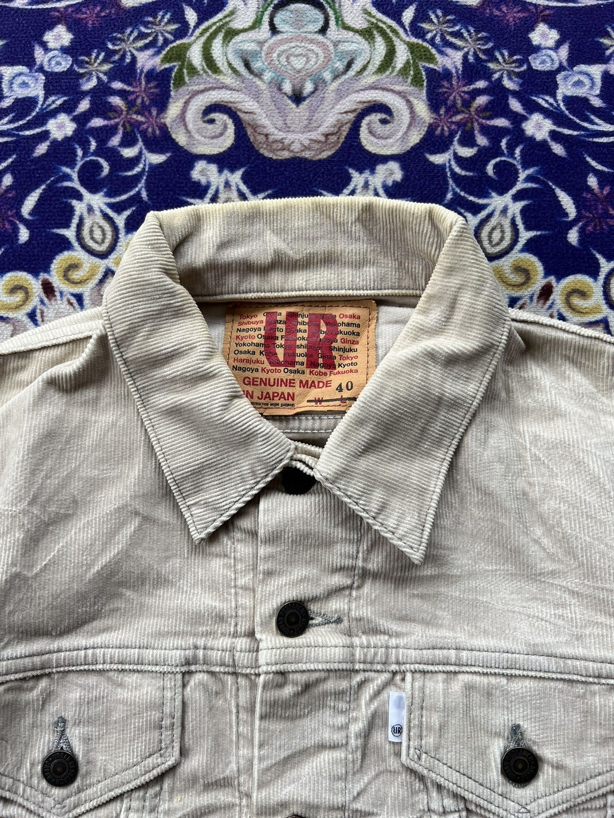 Japanese Brand (S) Urban Research Japanese Brand Corduroi Trucker Jacket Size US S / EU 44-46 / 1 - 6 Thumbnail