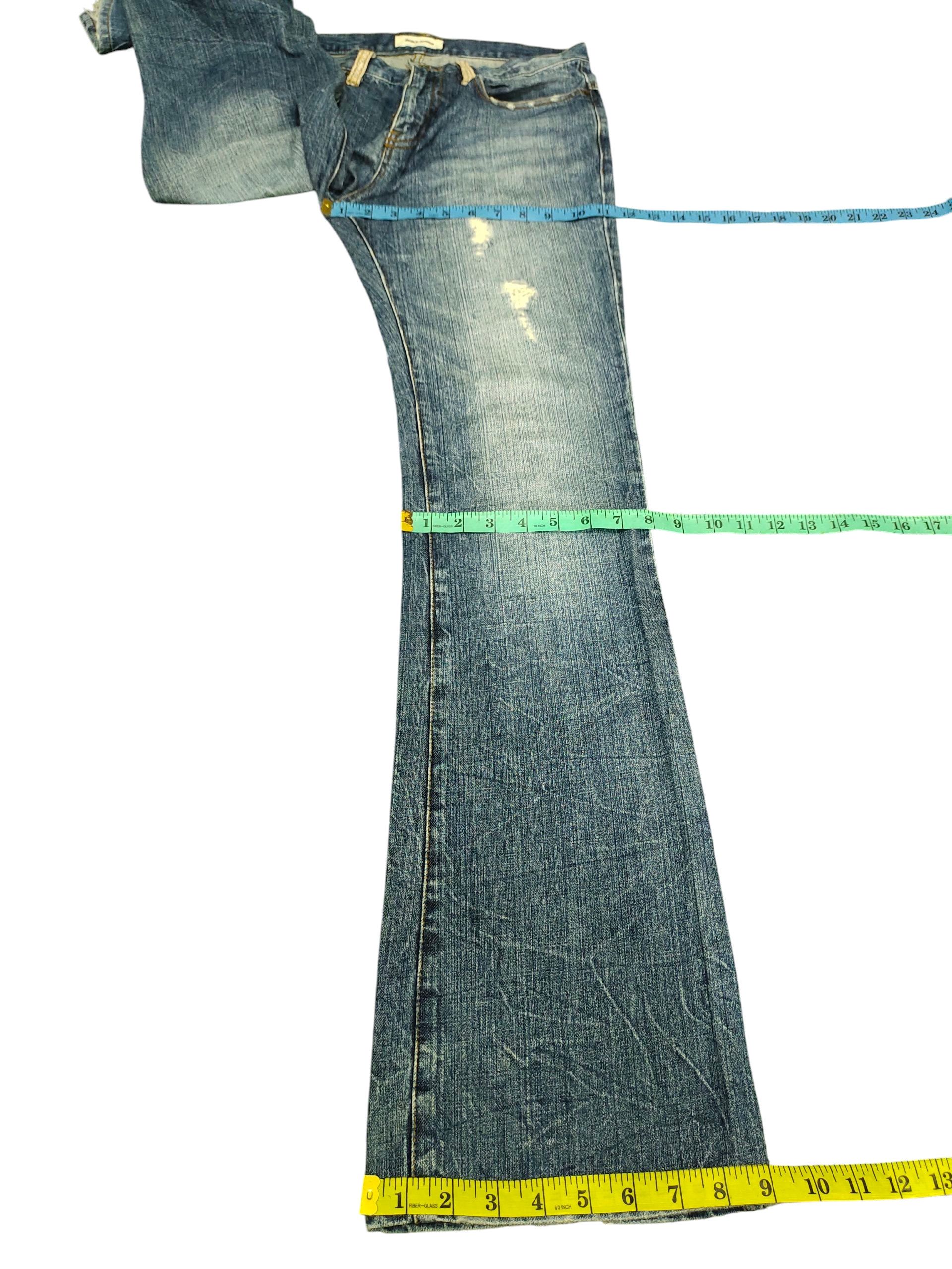 Tornado Mart Flare Jeans Beach Sound Japan Clawmark Distress Bootcut Size US 30 / EU 46 - 14 Thumbnail