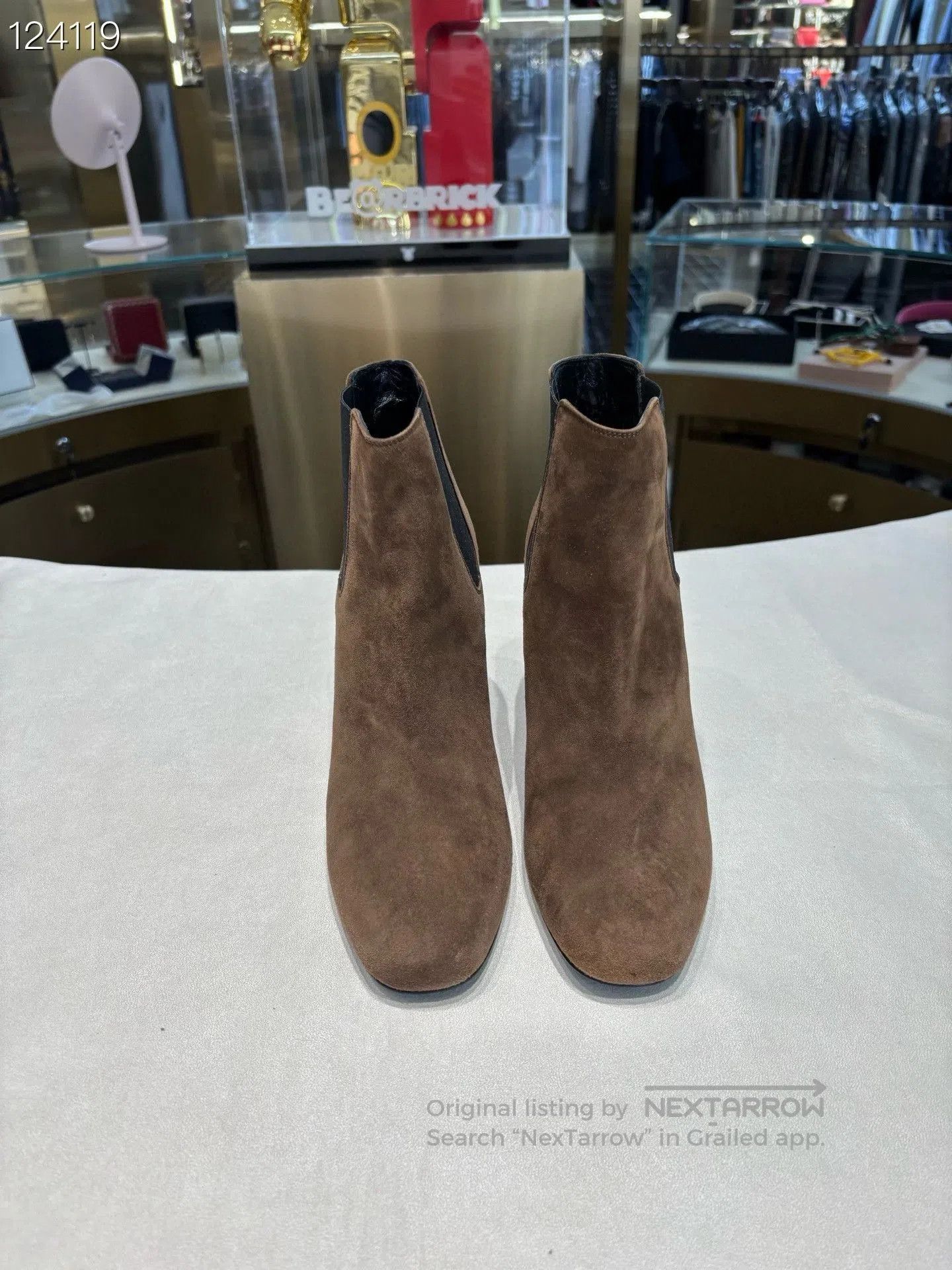 Saint Laurent Paris SLP Suede Ankle Boots Size 39. Size US 8 / IT 38 - 1 Thumbnail