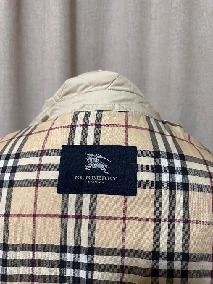 Burberry Burberry London Biege Quilted Jacket Coat Nova Check Size 44 Size M / US 6-8 / IT 42-44 - 10 Thumbnail