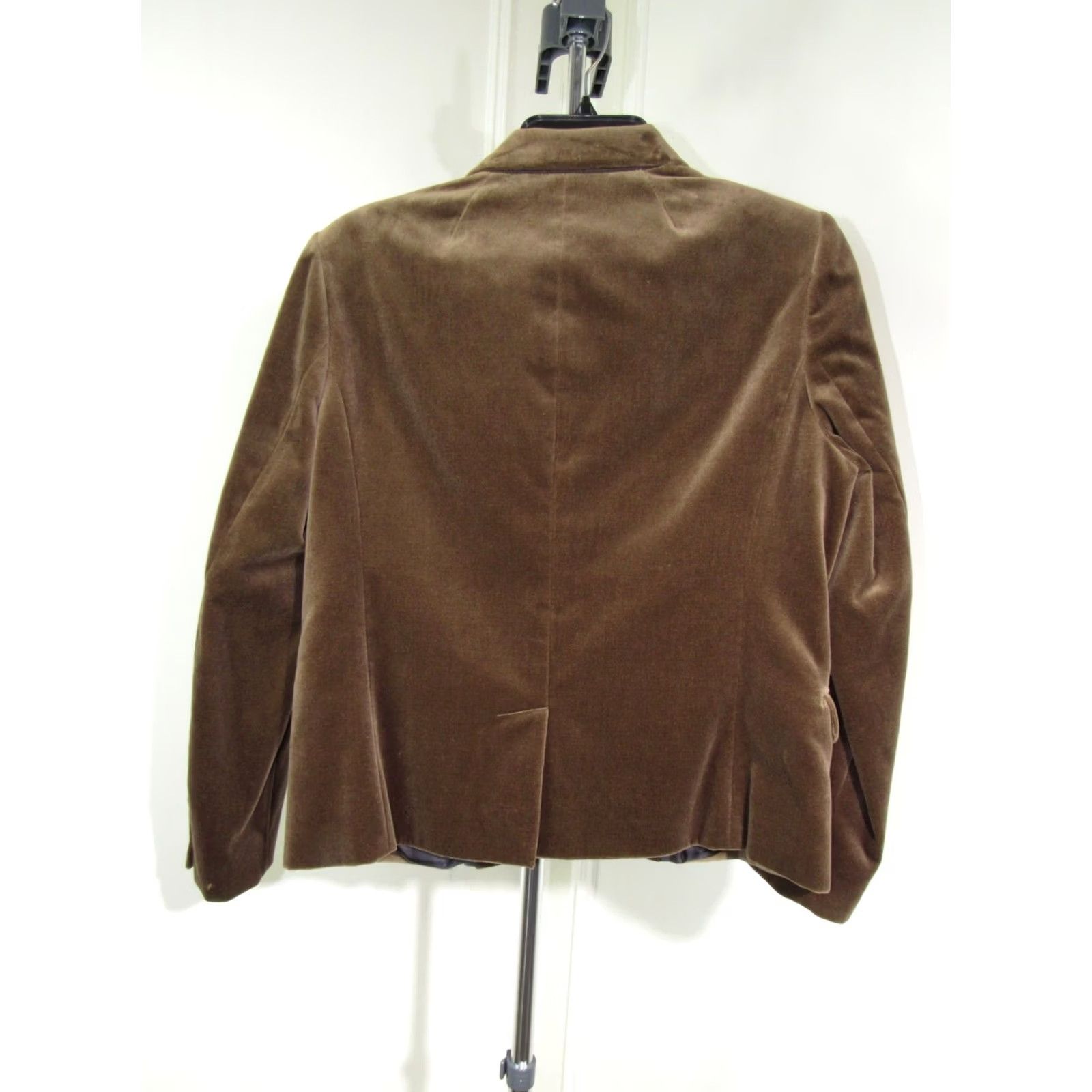 J.Crew J.CREW Blazer Women's Brown Corduroy School Boy 12P Notch Lapel Single-Breasted Two-Button Front Jacket | Classic Preppy Career Style Size XL / US 12-14 / IT 48-50 - 7 Thumbnail