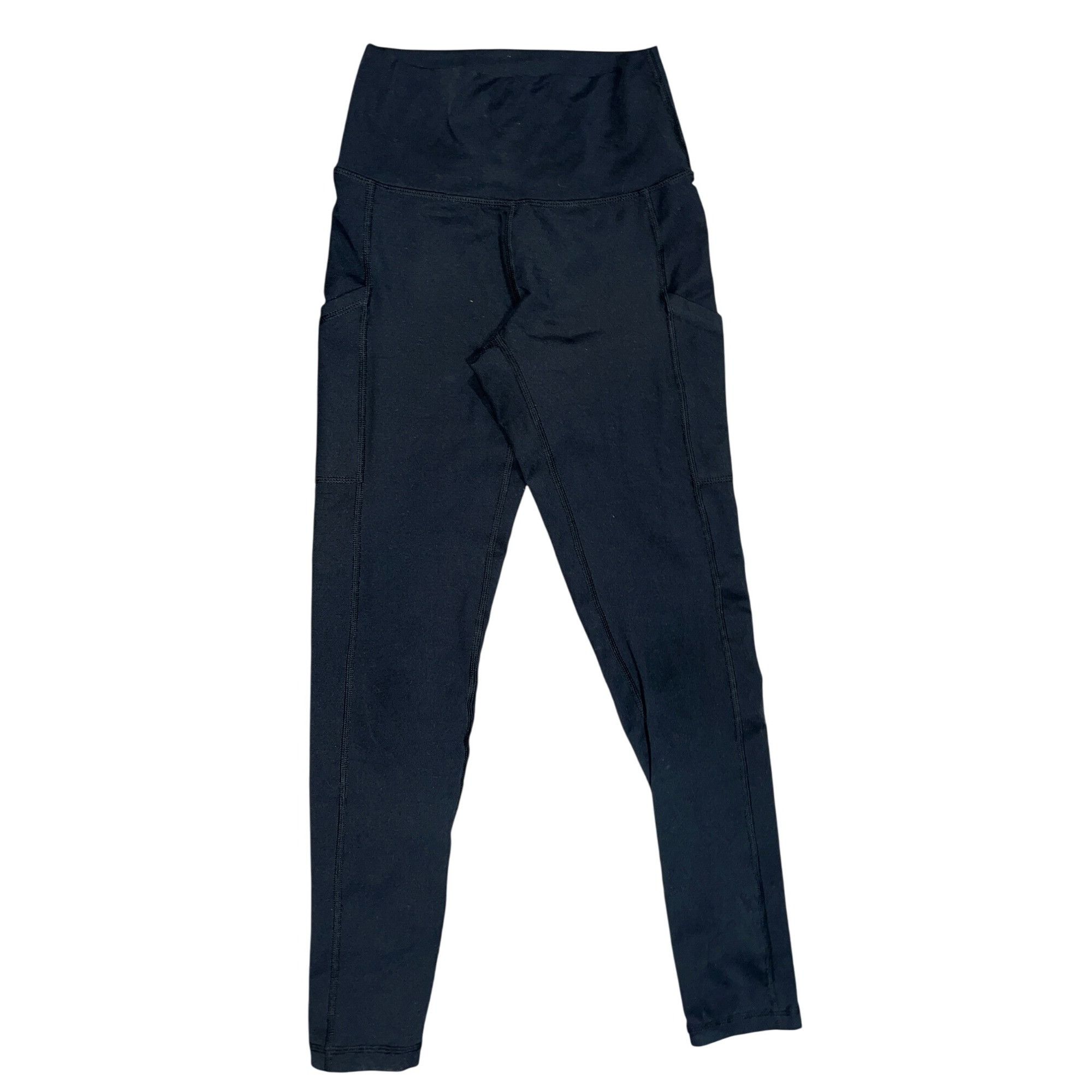 American Eagle Outfitters Offline By Aerie The Hugger Legging Hi-Rise Sipich Black Siz Size 27" / US 4 / IT 40 - 2 Thumbnail