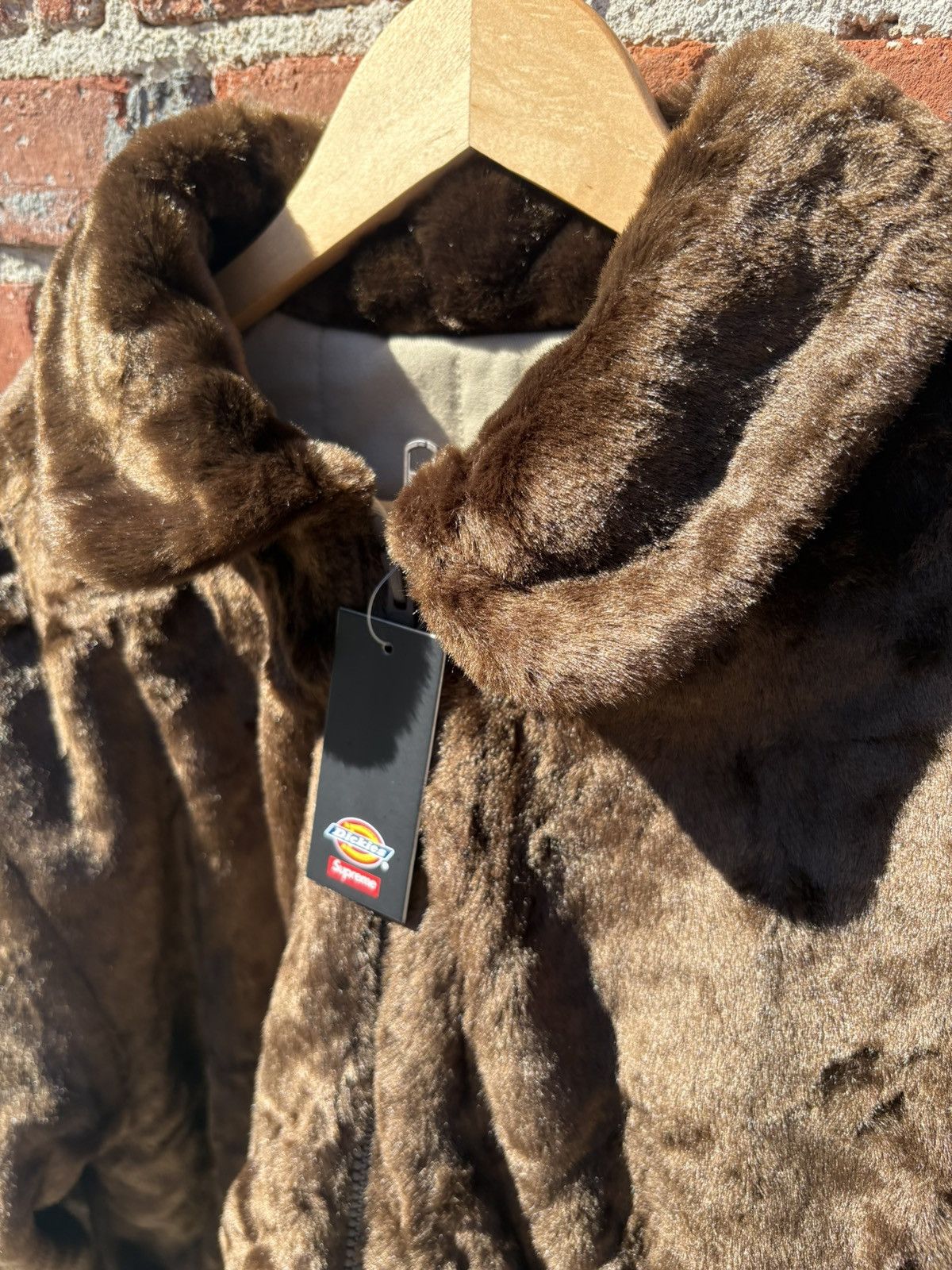Dickies × Supreme Supreme x Dickies Reversible Quilted Faux Fur Work Jacket Size US L / EU 52-54 / 3 - 12 Thumbnail