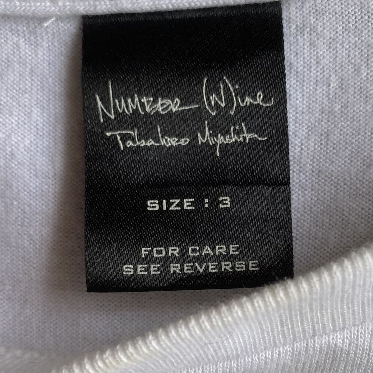 Number (N)ine SS04 Chains T Shirt Size US M / EU 48-50 / 2 - 9 Thumbnail