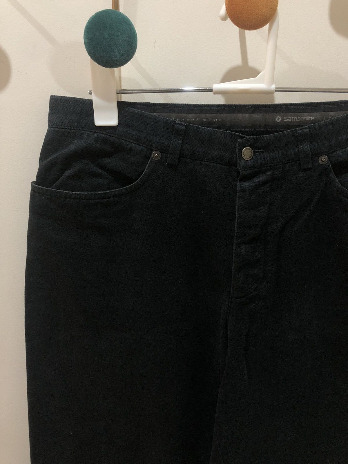 Neil Barrett × Samsonite Sansonite Travel Wear Collection black pants Size US 32 / EU 48 - 2 Thumbnail