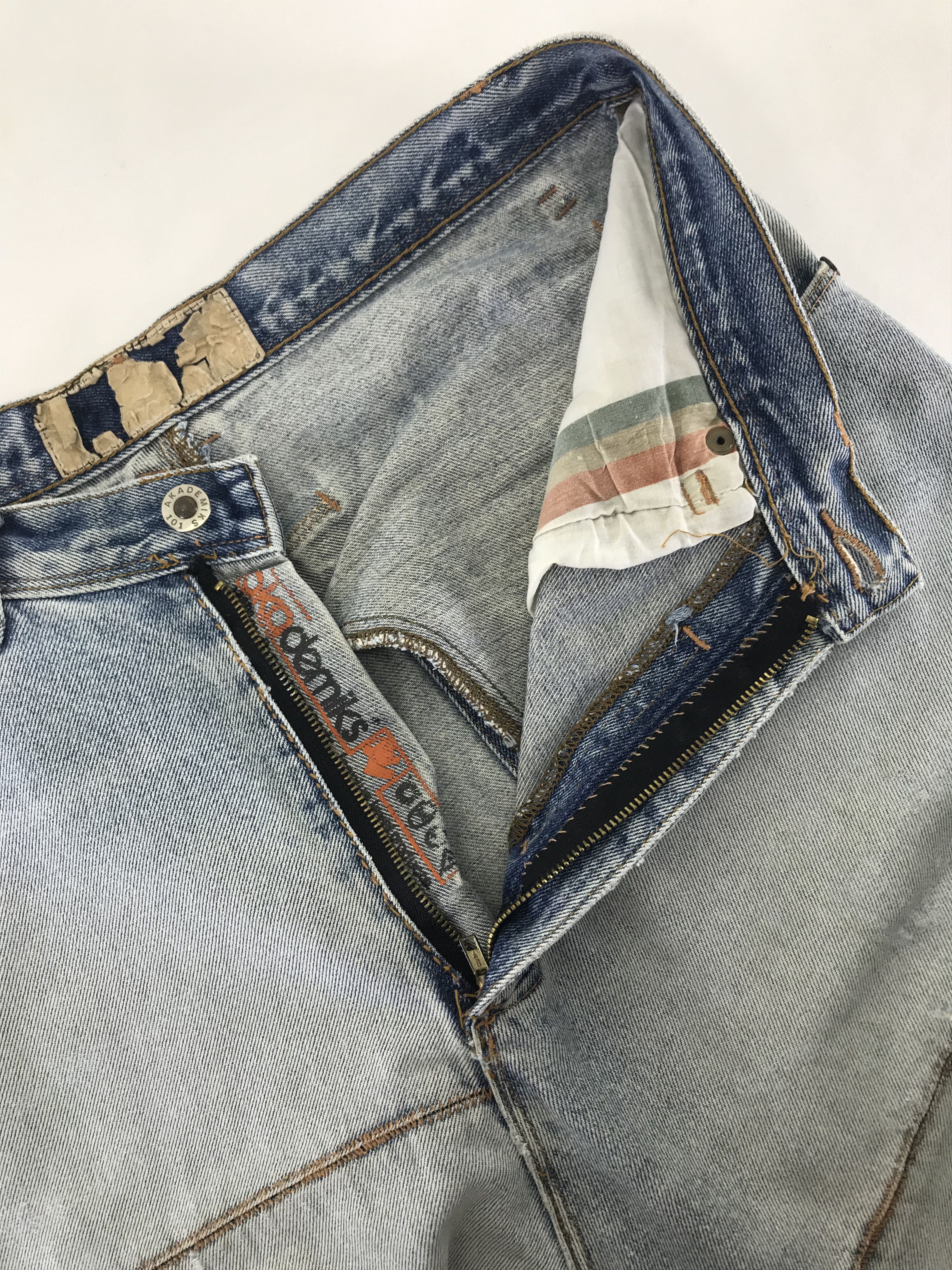 Akademiks Vintage Akademiks Hybrid Baggy Jeans Size US 31 - 9 Thumbnail