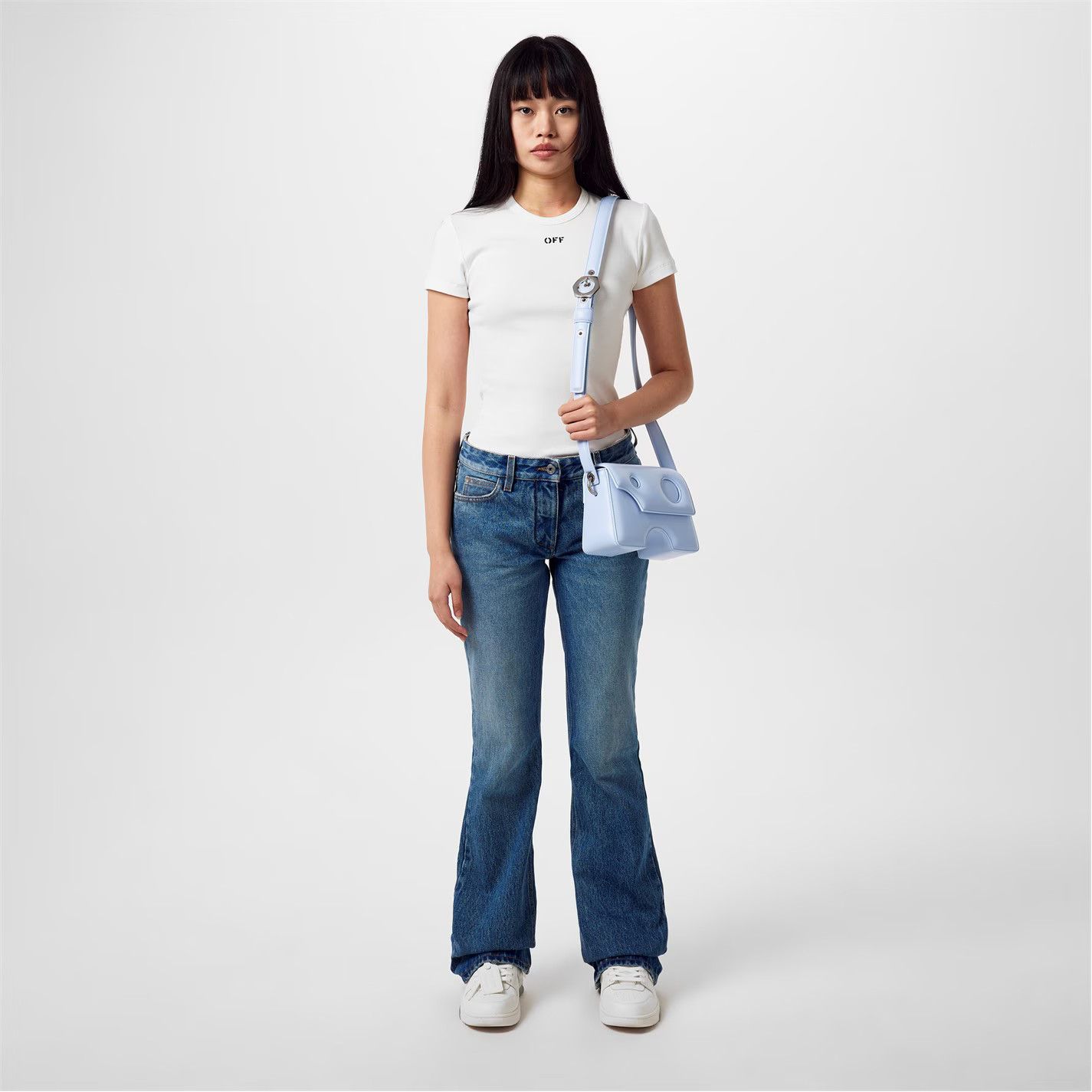 Off-White o1g2r1mq1224 Size: OS / Shoulder Bag in Light Blue Size ONE SIZE - 6 Thumbnail