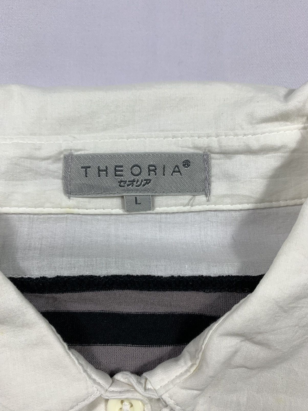 If Six Was Nine Theoria Striped Double Layers Long Slevee Size US M / EU 48-50 / 2 - 3 Thumbnail