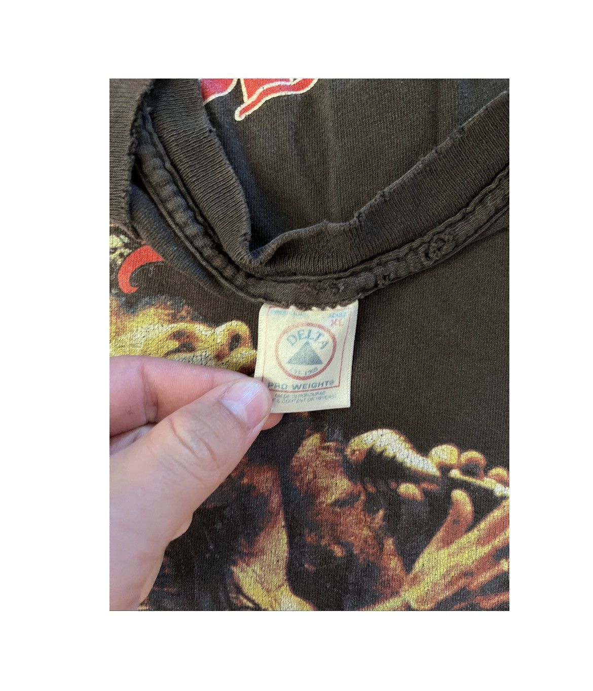 Vintage Vintage 1998 dio tour shirt Size US XL / EU 56 / 4 - 2 Thumbnail