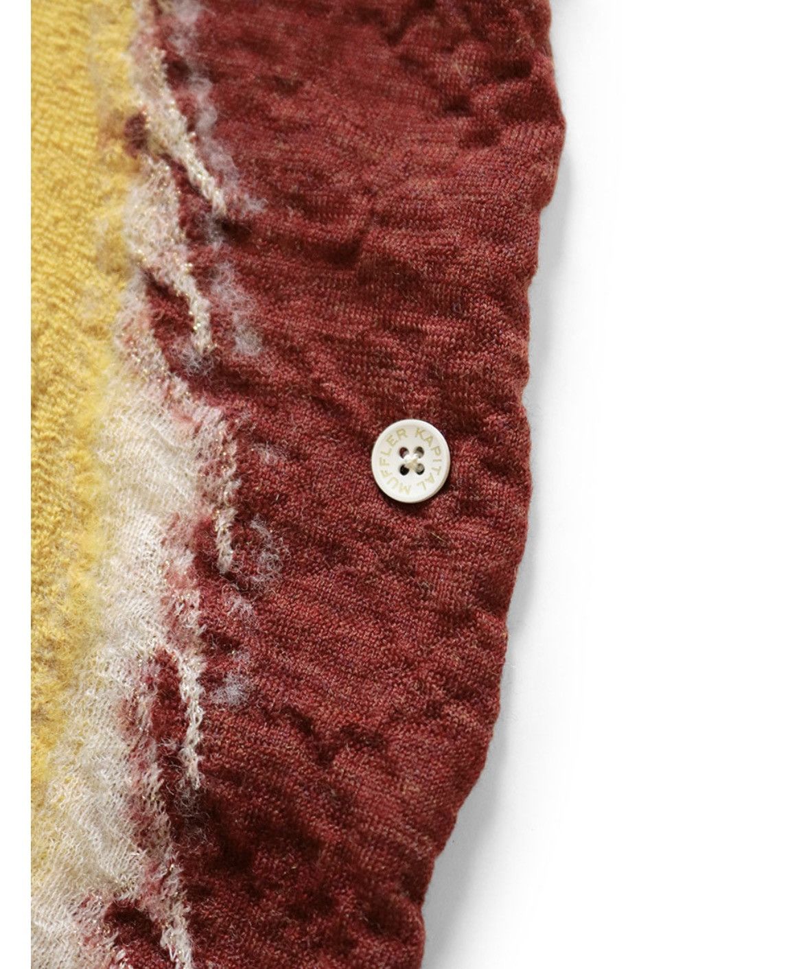Kapital Kapital Fulled wool Dragon Dance HAPPY Scarf Muffler Size ONE SIZE - 4 Thumbnail