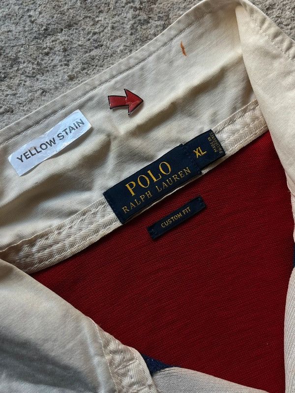 Polo Ralph Lauren Polo Ralph Lauren Sz XL Scribble Rugby Size US XL / EU 56 / 4 - 12 Thumbnail