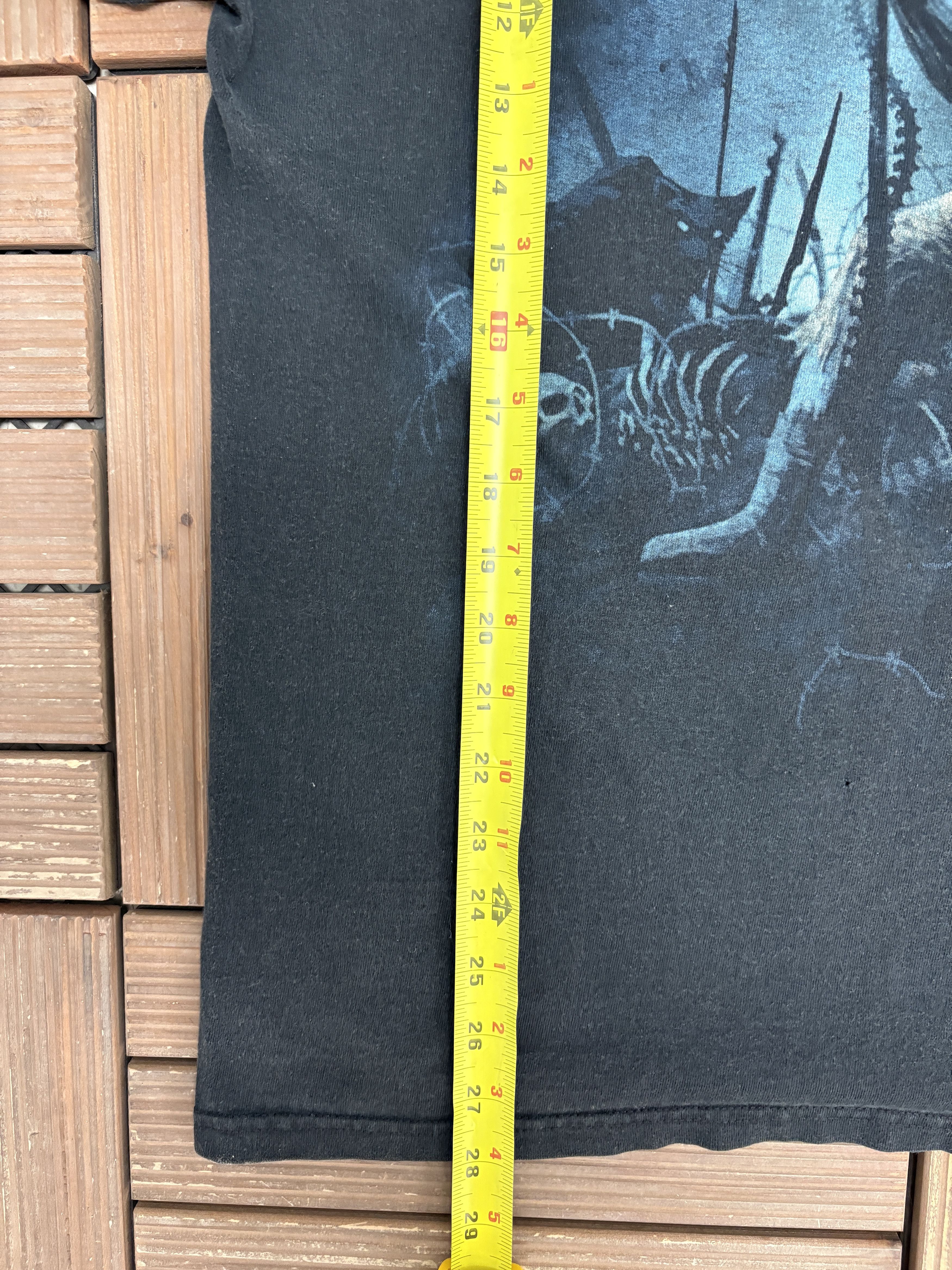 Vintage Disturbed Band Vintage Y2K Black T-Shirt Tee Size US L / EU 52-54 / 3 - 7 Thumbnail
