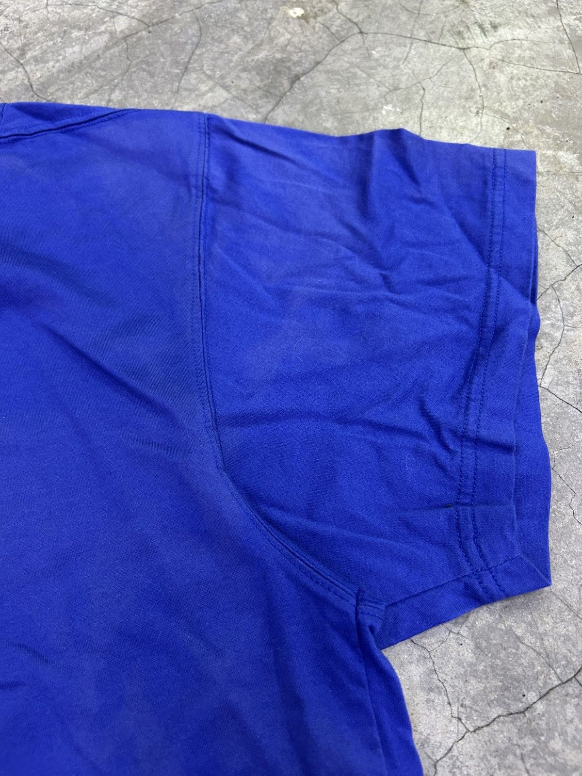 mercibeaucoup Mercibeaucoup Blue & White Geometric Panel Tee Size US L / EU 52-54 / 3 - 4 Thumbnail
