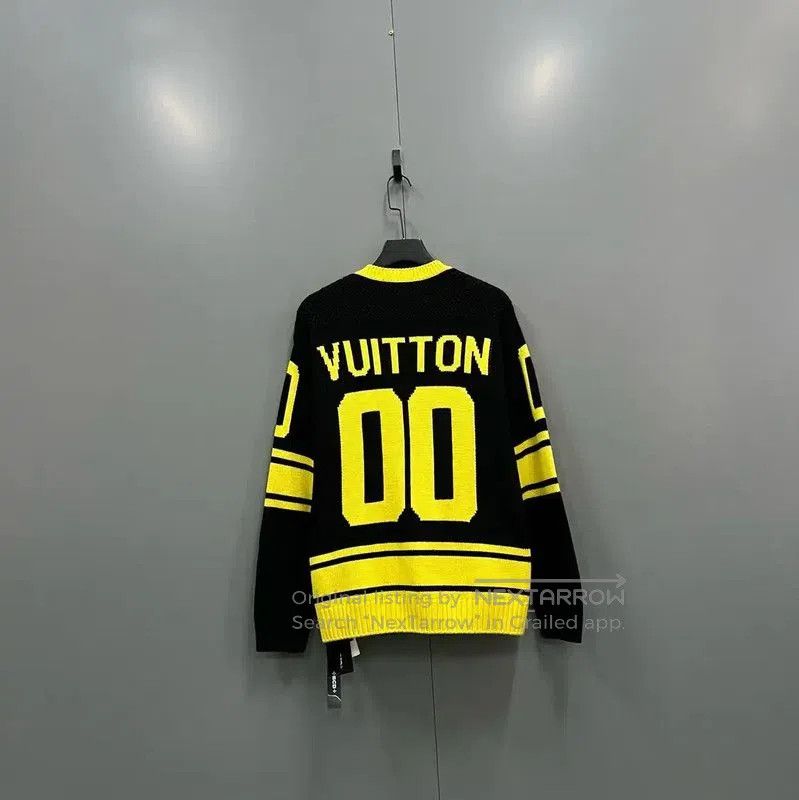 Louis Vuitton Louis Vuitton Colorblock Wool Long Sleeve Sweater . Size XS / US 0-2 / IT 36-38 - 3 Thumbnail