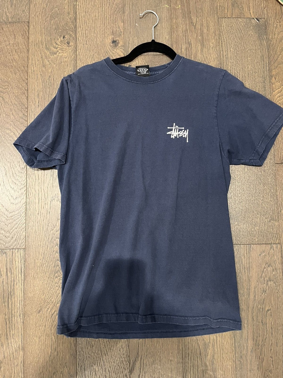 Stussy Stussy Tee Navy Size Small Size US S / EU 44-46 / 1 - 1 Thumbnail