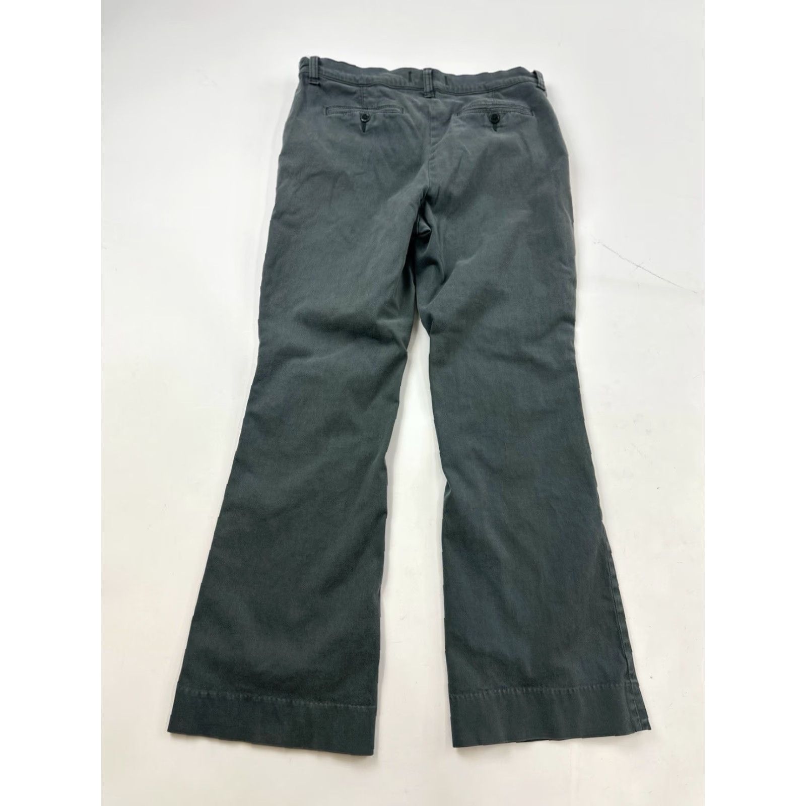 Vintage Lila Ryan Pants Women's 8P Grey Bootcut Stretch Trouser Size 30" / US 8 / IT 44 - 2 Thumbnail