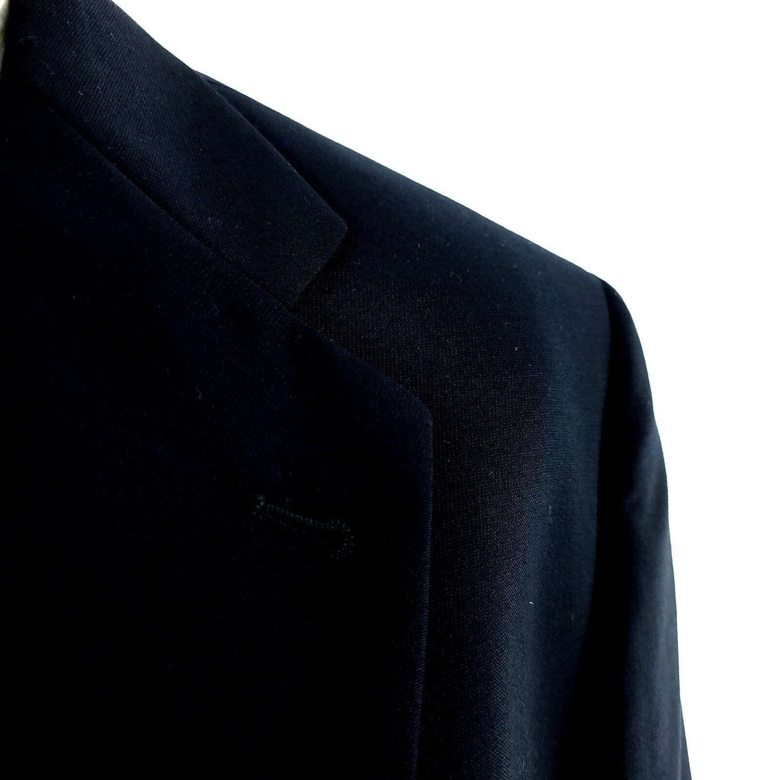Joseph Abboud Joseph Abboud Collection Wool 2 Button Blazer 40R Blue Size 40R - 2 Thumbnail