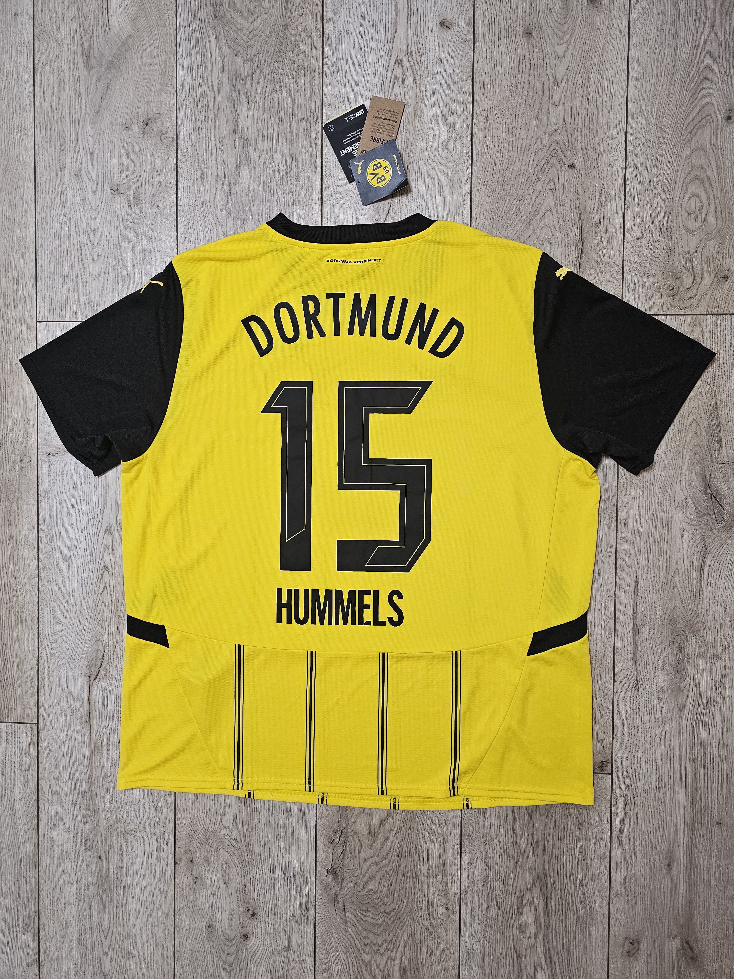 Puma BORUSSIA DORTMUND 2024 2025 HOME HUMMELS FOOTBALL SOCCER Size US XXL / EU 58 / 5 - 1 Thumbnail