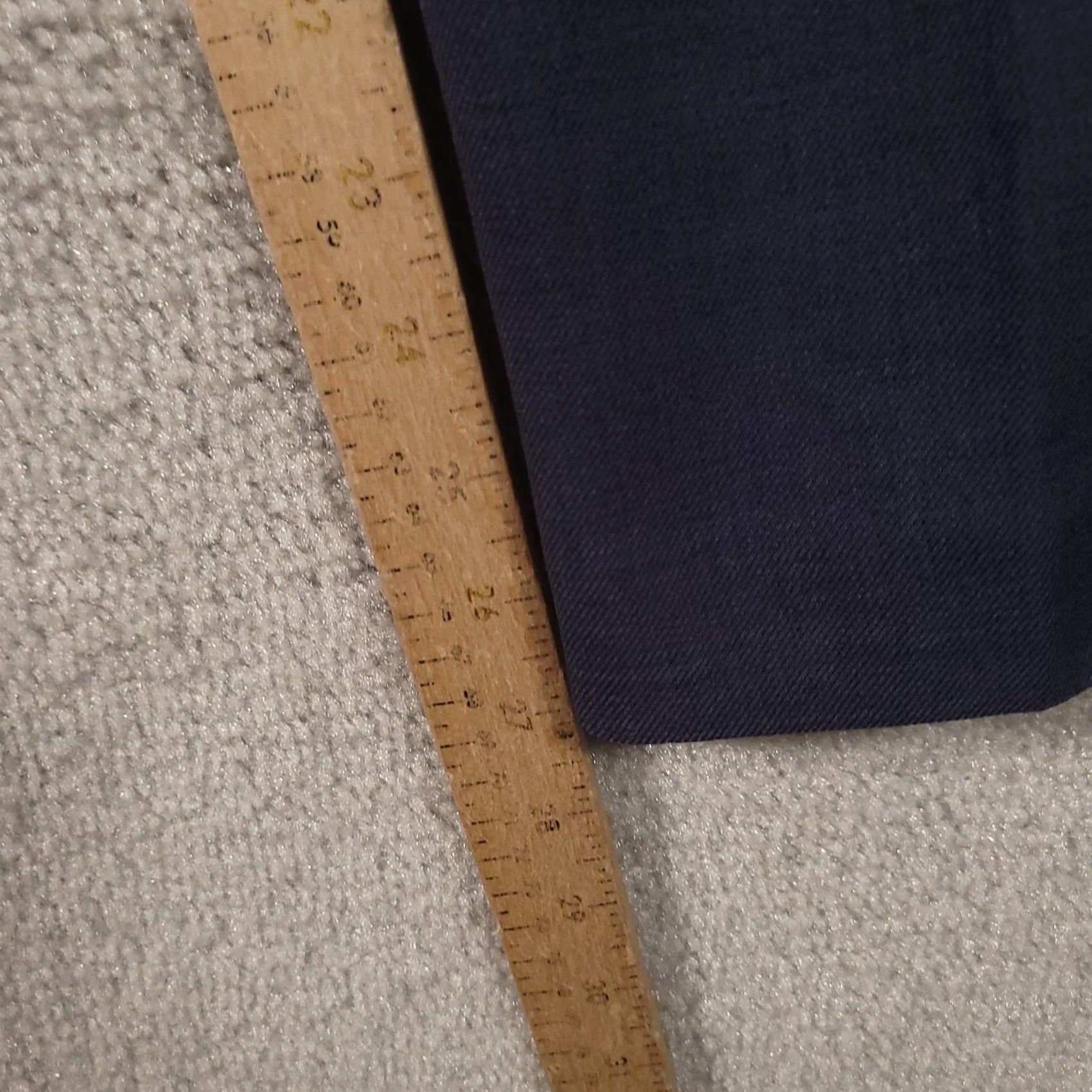 Vintage Alfred Dunner Pants Womens 12 Blue Pull On Elastic Waist Polyester Slacks Size 34" / US 12 / IT 48 - 5 Thumbnail