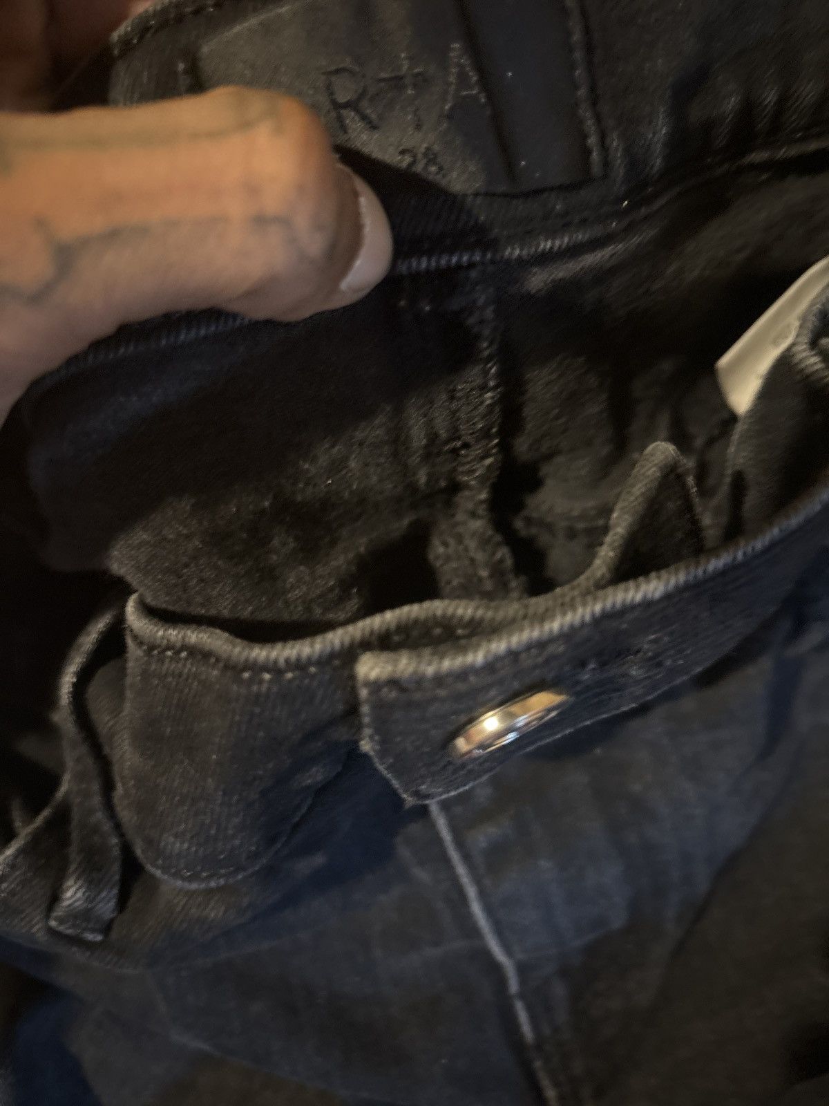 Rta Rta black men’s jeans Size US 28 / EU 44 - 4 Thumbnail