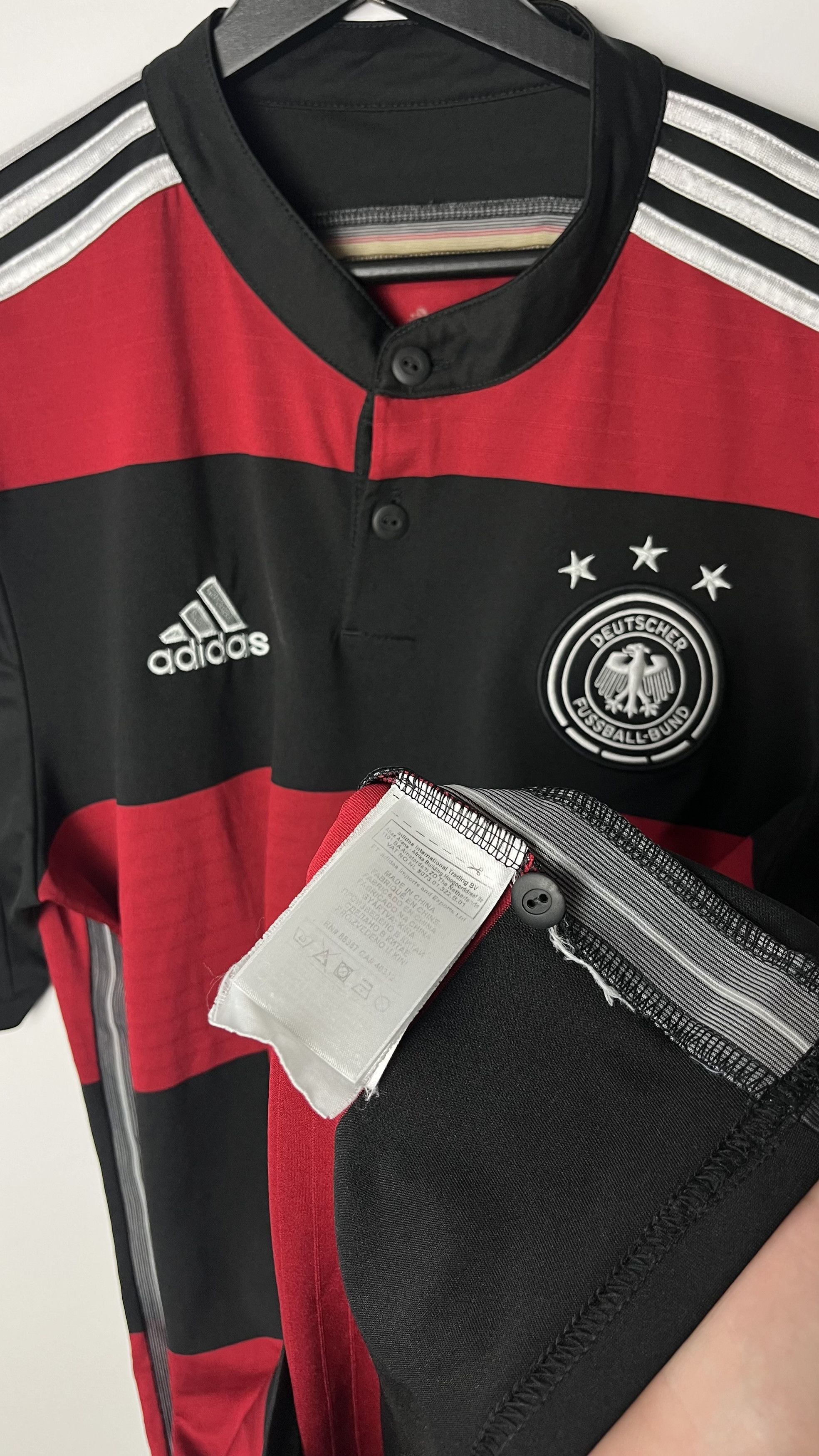 Adidas Adidas Germany National Team 2014/2015 Away Football Jersey Size US M / EU 48-50 / 2 - 5 Thumbnail