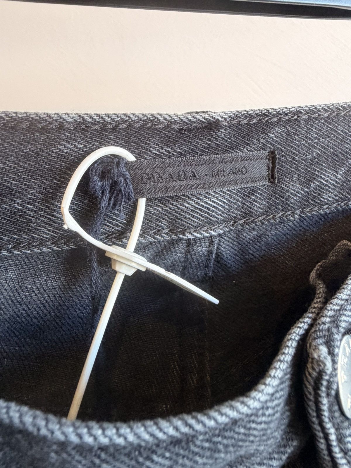 Prada Prada Five-pocket Denim Jeans Enamel Triangle Logo Size 31 Size US 31 - 8 Thumbnail