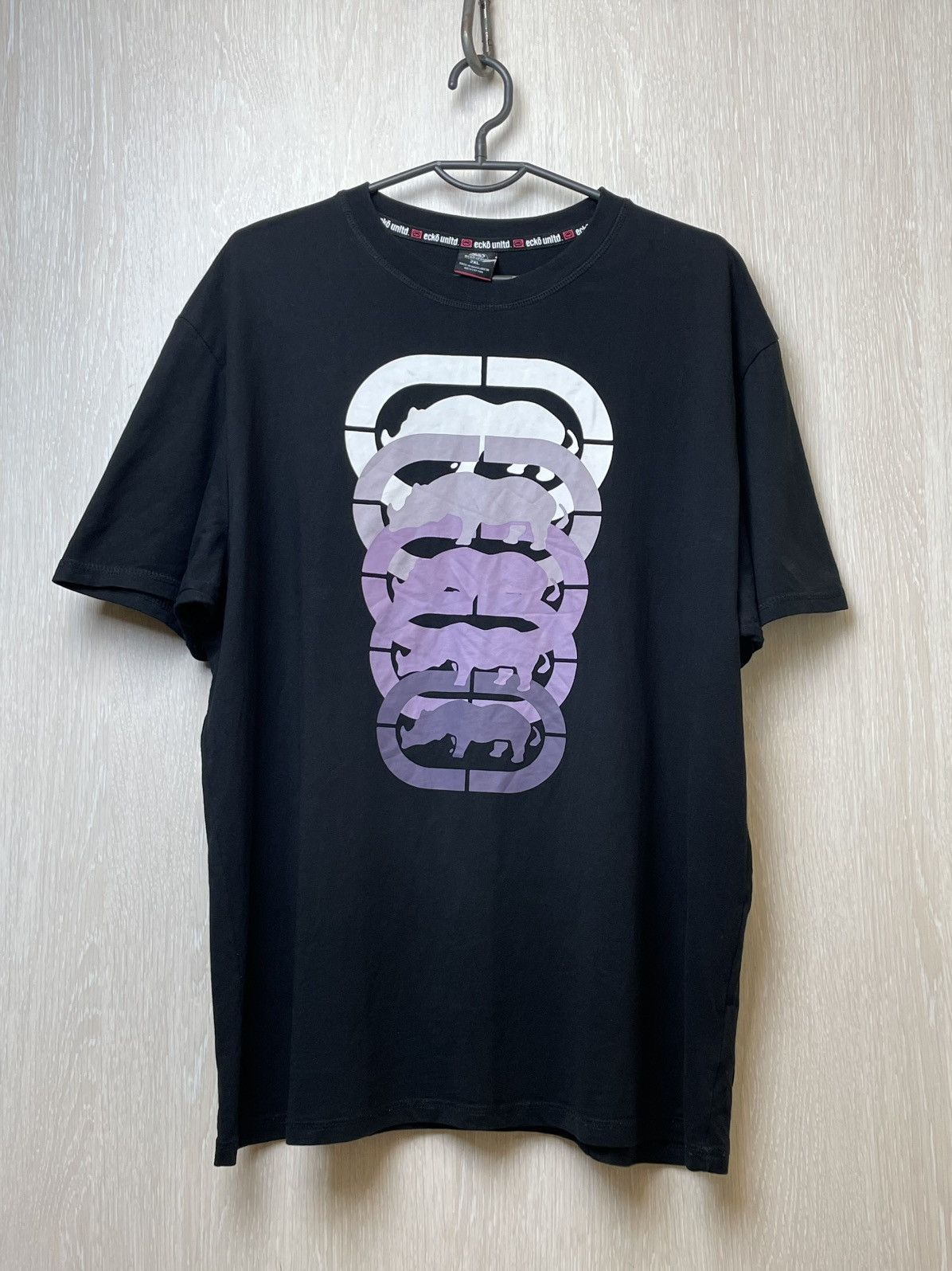 Ecko Unltd. Crazy Vintage Ecko logo t shirt Size US XXL / EU 58 / 5 - 1 Thumbnail