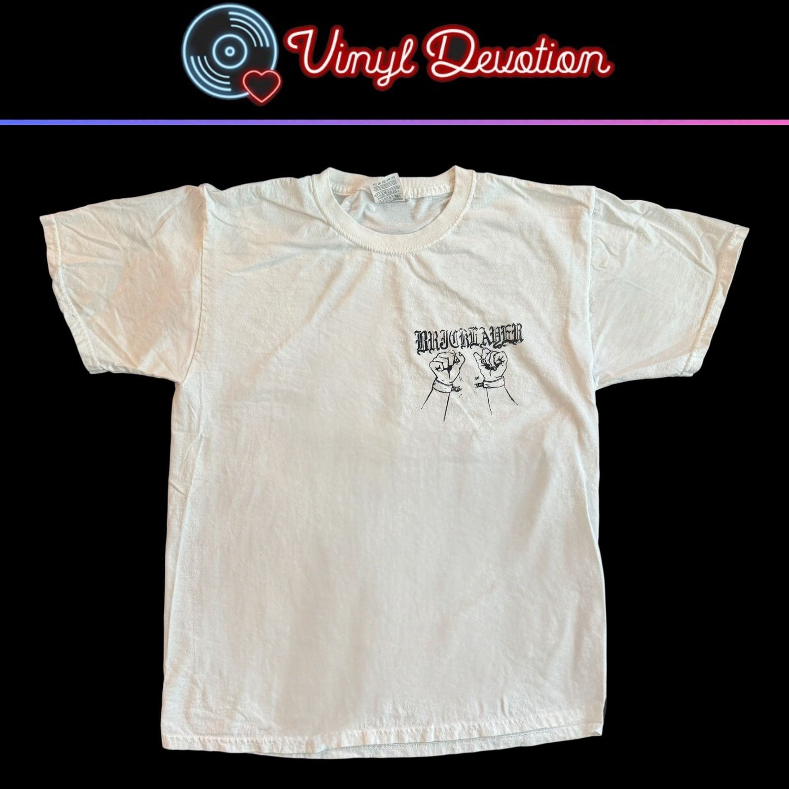 Other Bricklayer Oi Punk Band Shirt Size M Angel Du$t White Wards Size US M / EU 48-50 / 2 - 1 Thumbnail