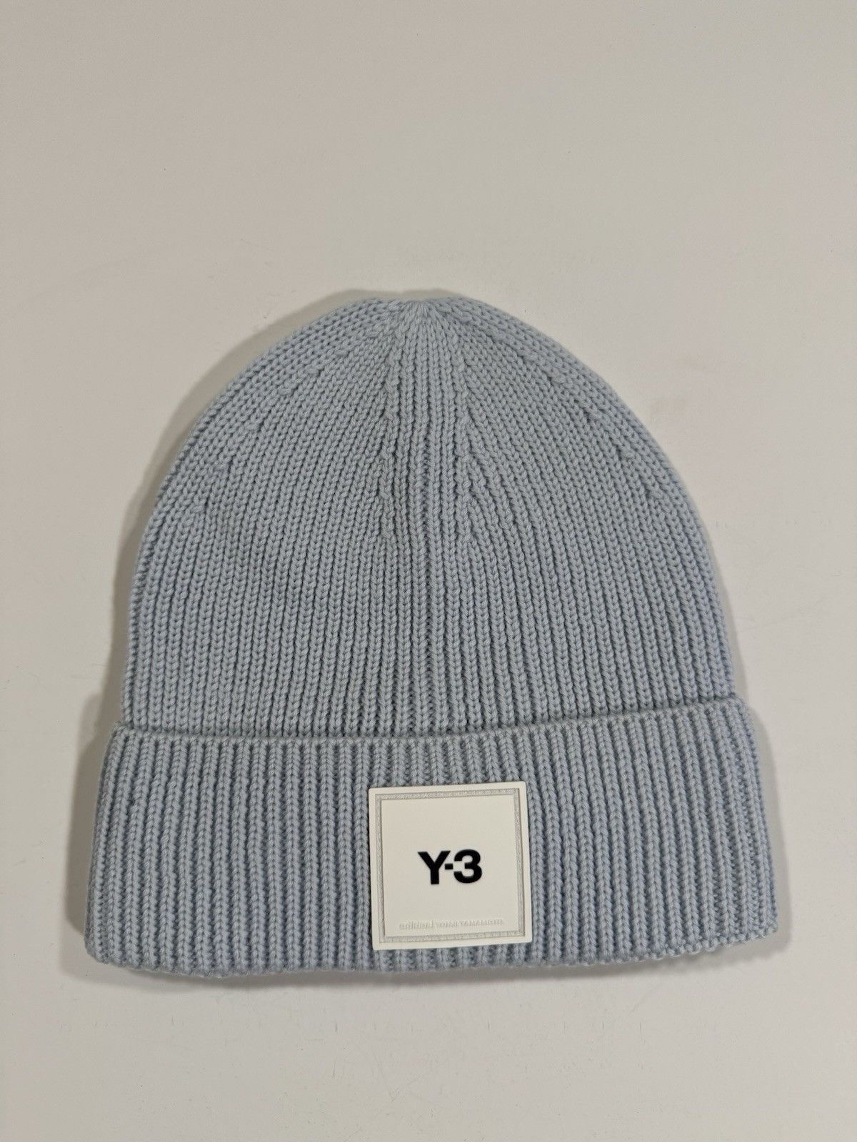 Adidas × Y-3 Y-3 Yohji Yamamoto Beanie Adult Unisex One Size Bluetint NWT Size ONE SIZE - 1 Thumbnail