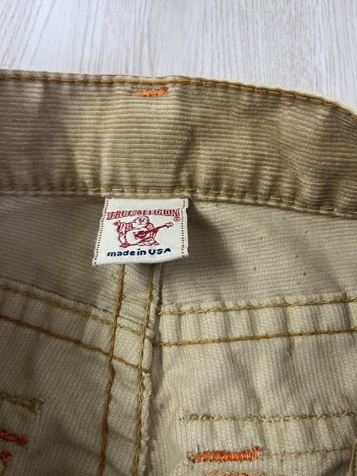 True Religion Vintage True Religion Corduroy Flared Pant Size US 32 / EU 48 - 8 Thumbnail