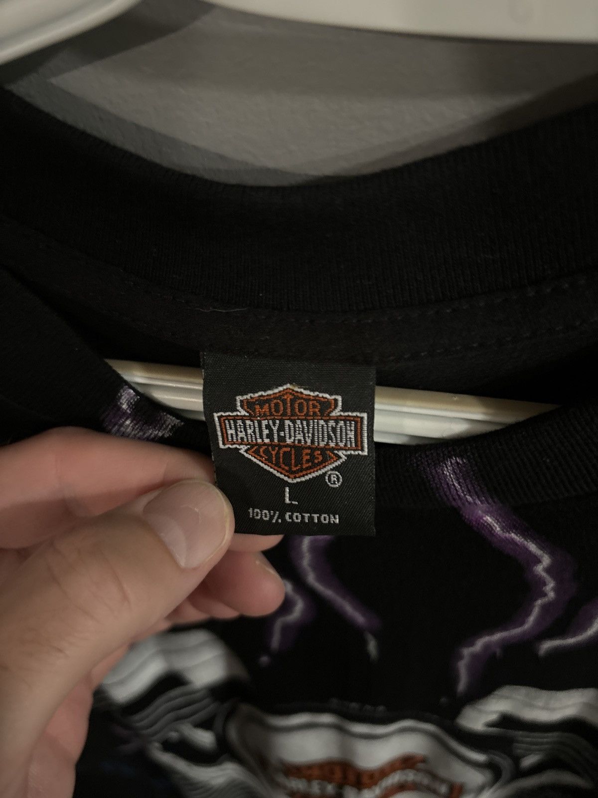 Harley Davidson vintage Lightning Harley Davidson shirt Size US L / EU 52-54 / 3 - 5 Thumbnail