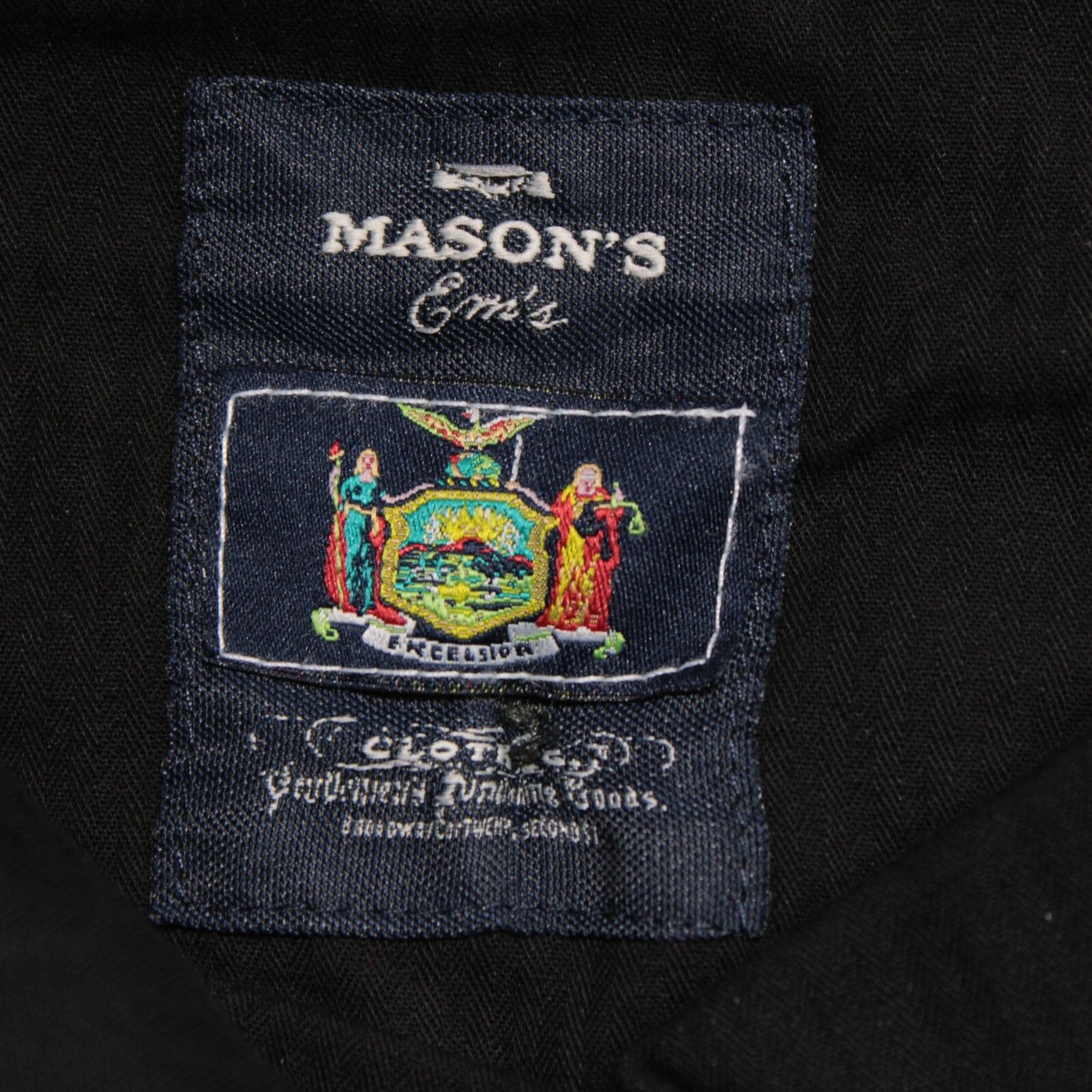 Mason's Mason's New with tags Chino Size 42 US In Black Size US 42 / EU 58 - 9 Thumbnail