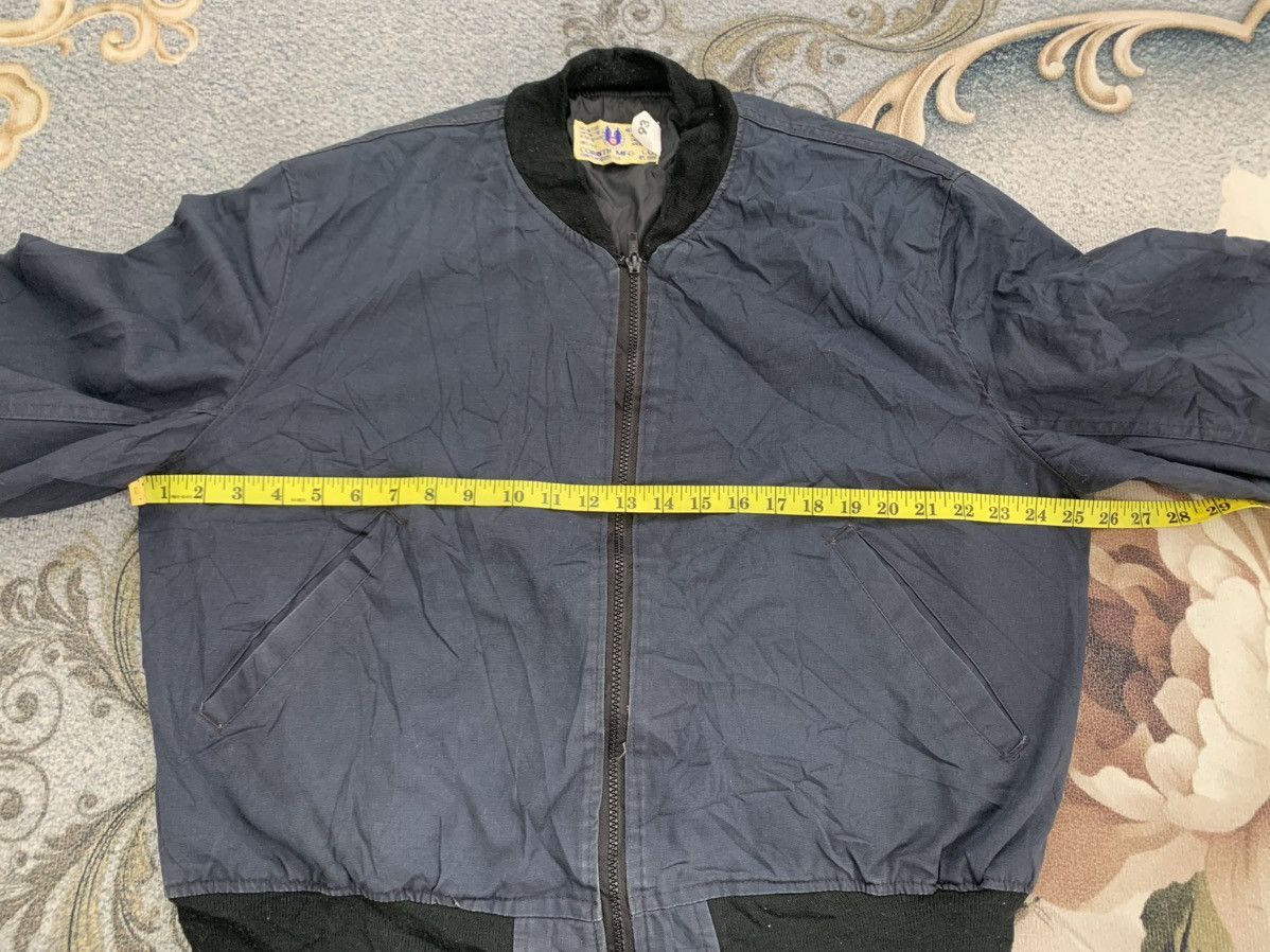 Vintage Vtg Corinth Mfg Co Military Bomber Like Jacket Ideal Zipper Size US L / EU 52-54 / 3 - 8 Thumbnail