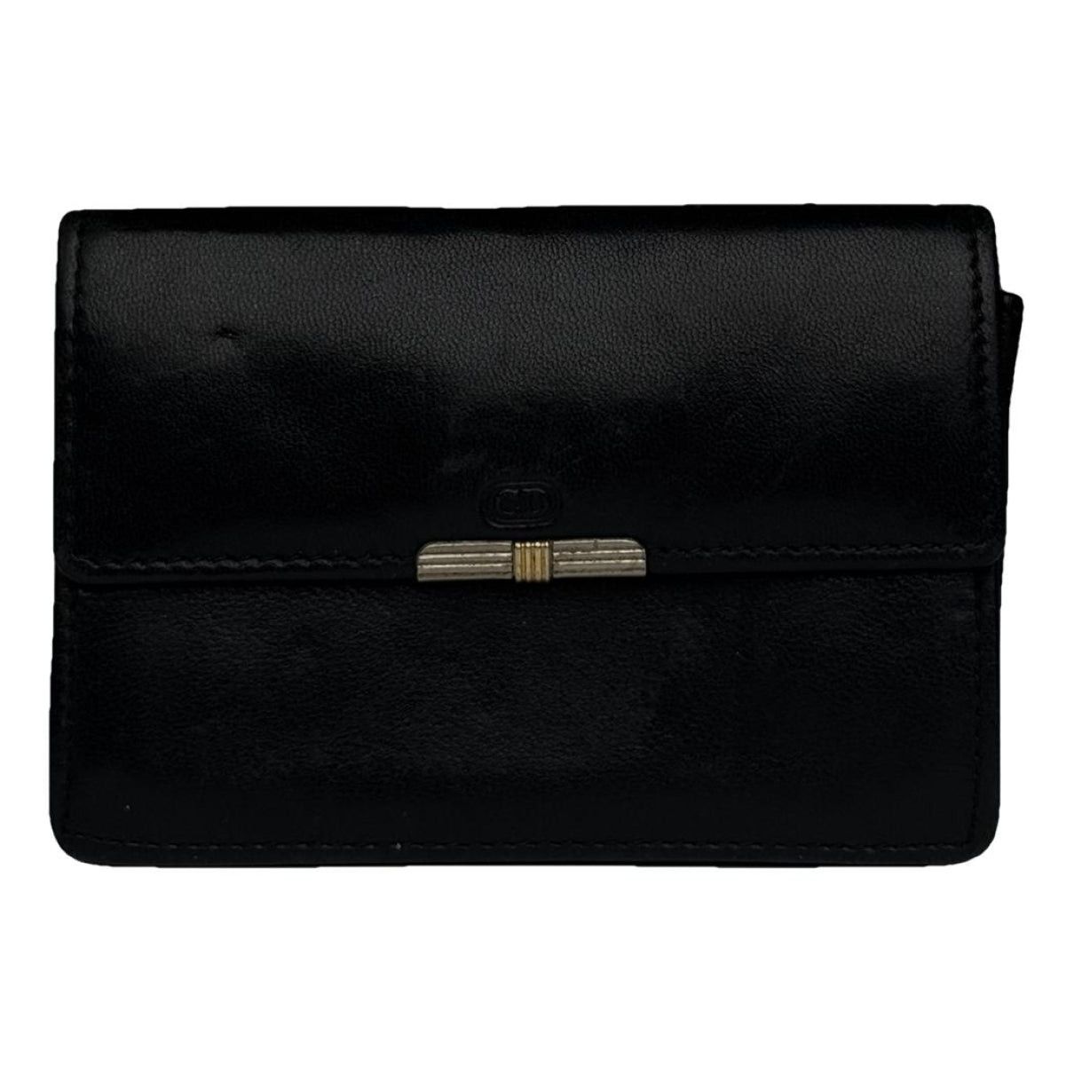 Dior ama Black Leather Purse Size ONE SIZE - 1 Thumbnail