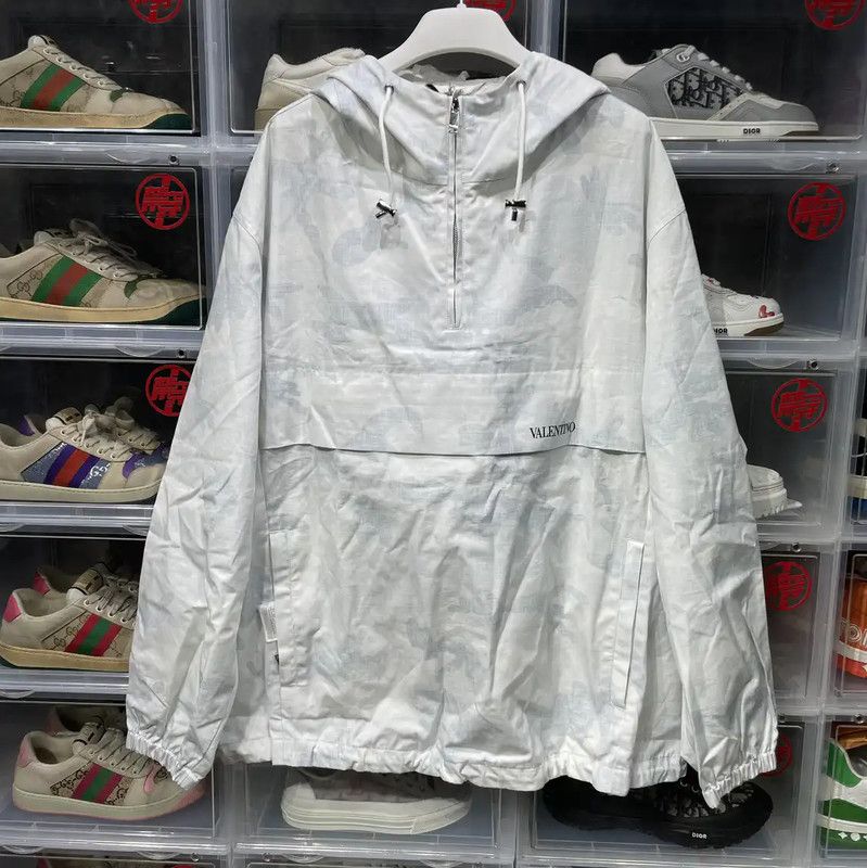 Valentino Valentino White Cotton Men's Hoodie 0089 Size US L / EU 52-54 / 3 - 1 Thumbnail