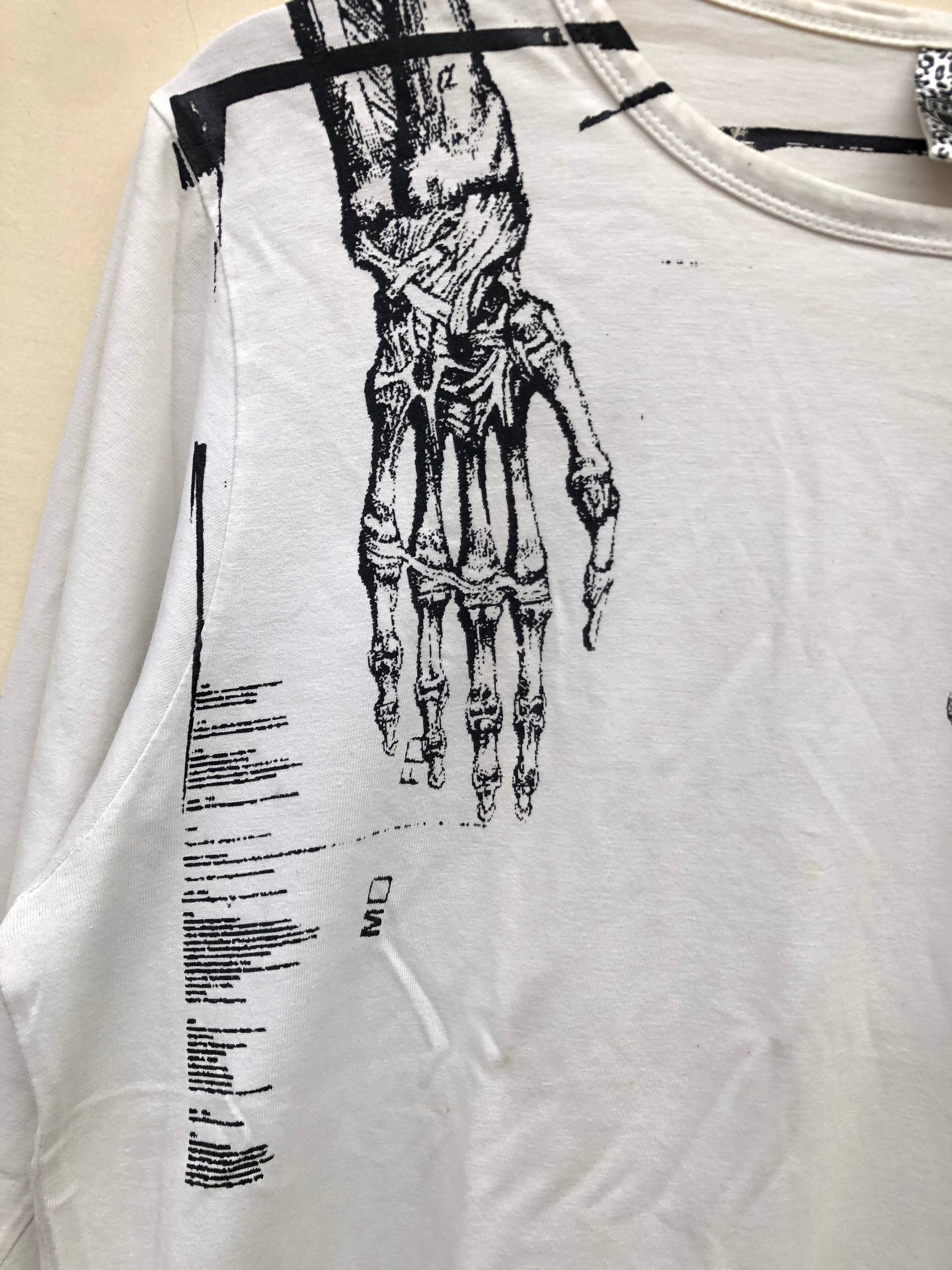If Six Was Nine 2#1 Rock Skull word long sleeve poem vkei style y2k japanese Size US M / EU 48-50 / 2 - 4 Thumbnail