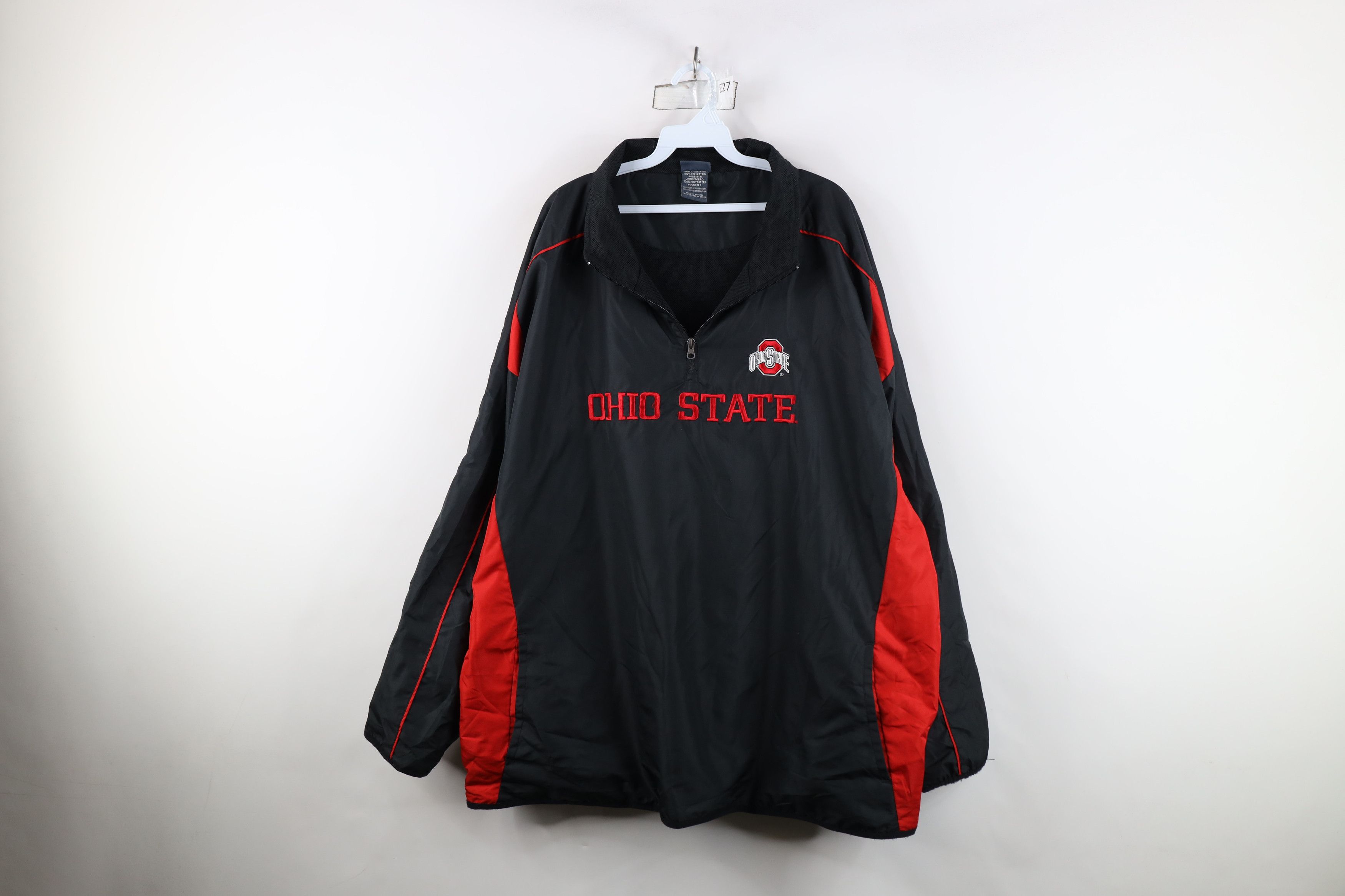 Vintage Ohio State University Pullover Windbreaker Jacket Menswear