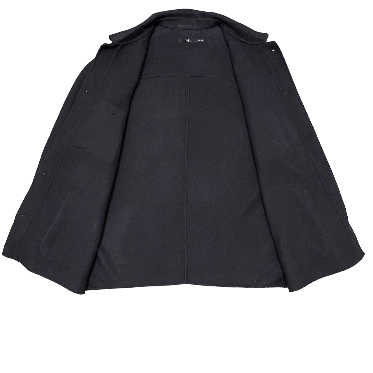 Jil Sander × Uniqlo +J Jil Sander Uniqlo Wool Coat Jacket Size US XXL / EU 58 / 5 - 5 Thumbnail