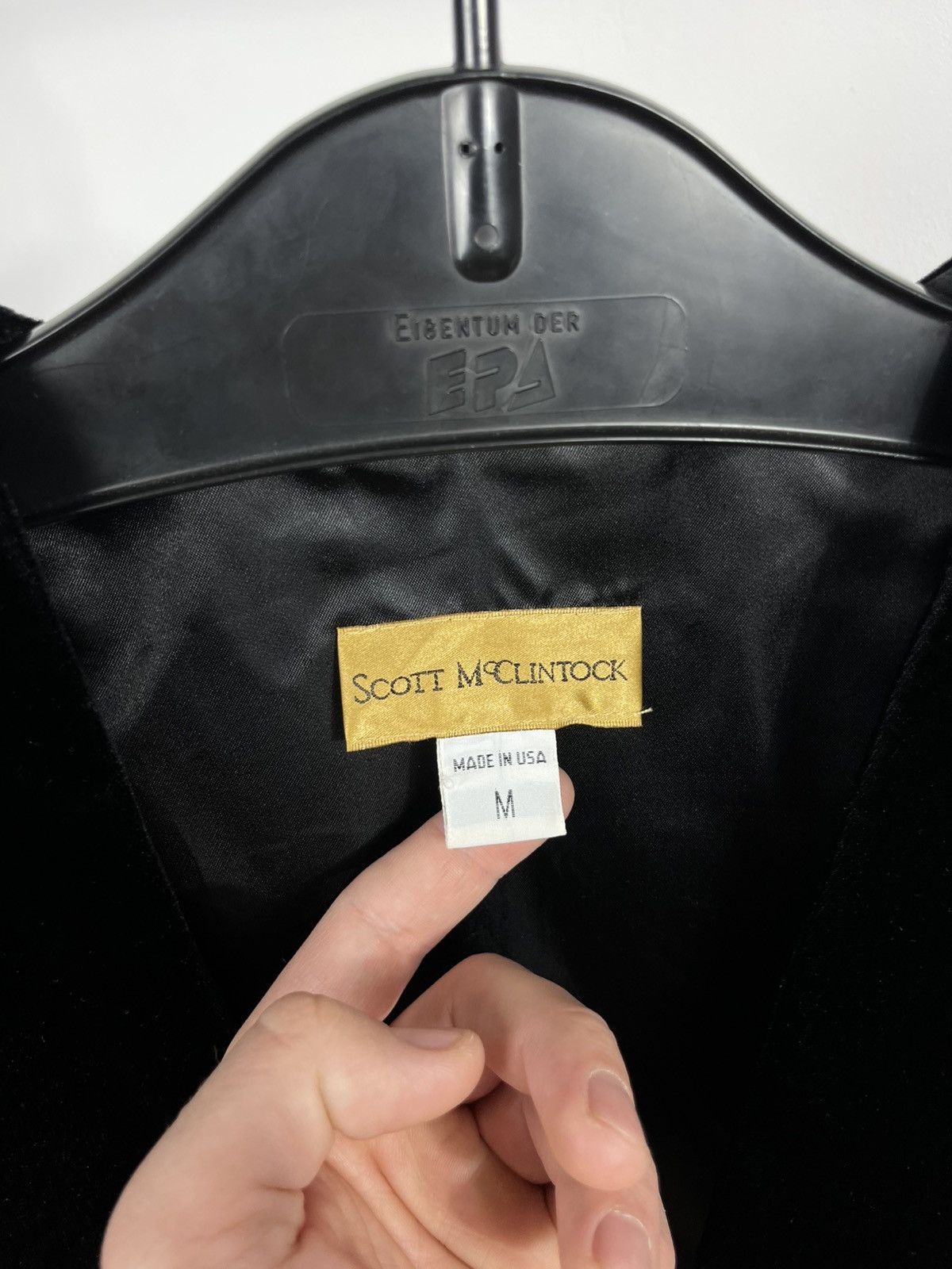 Other Scott McClintock Velvet Dress Set Black Strap Bolero USA M Size M / US 6-8 / IT 42-44 - 4 Thumbnail