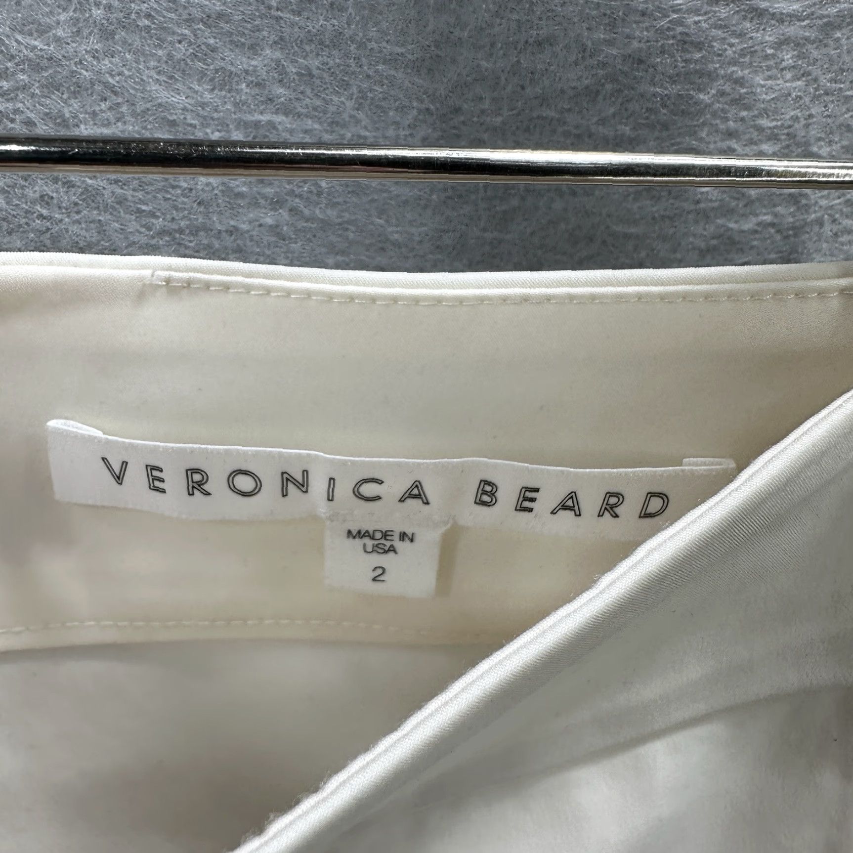 Veronica Beard VERONICA BEARD Pants Veronica Beard Pants Womens 2 Stretch Zipper Luster Quiet Luxury Capsule Size 26" / US 2 / IT 38 - 4 Thumbnail