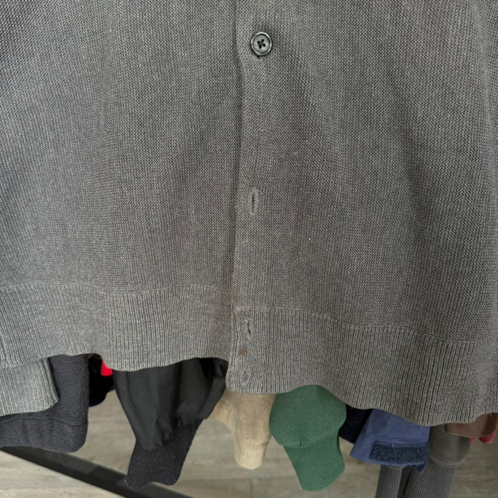 Dockers Vintage Dockers Golf Cardigan in Charcoal Grey Grunge Style Size US XL / EU 56 / 4 - 5 Thumbnail