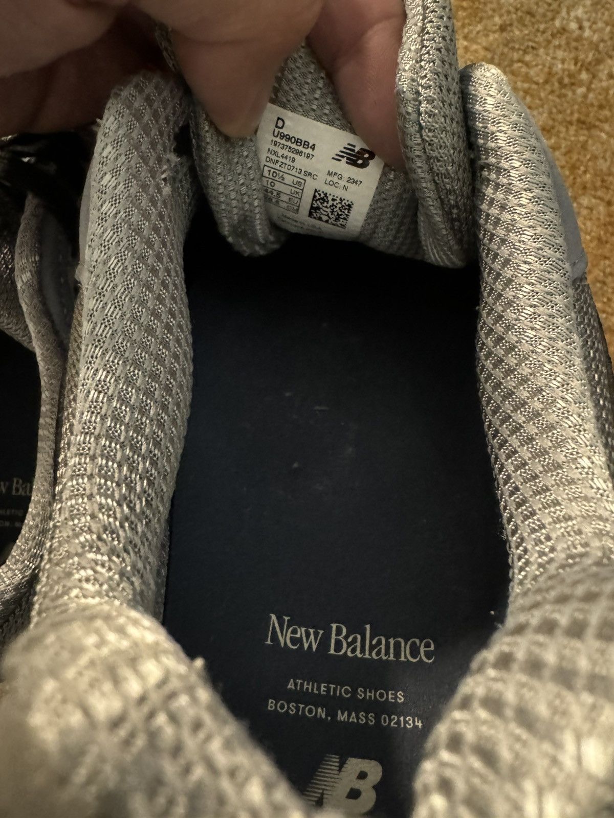 New Balance New Balance 990v4 Teddy Santis (MiUSA) Size US 10.5 / EU 43-44 - 6 Thumbnail