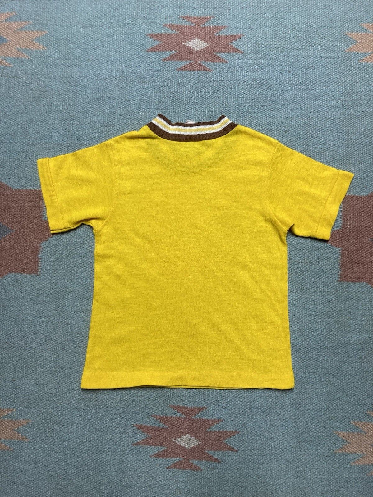 Vintage 60s t shirt soft acrylic boys size 6 women’s XXS? Baby tee Size XXS / US 00 / IT 34 - 6 Thumbnail