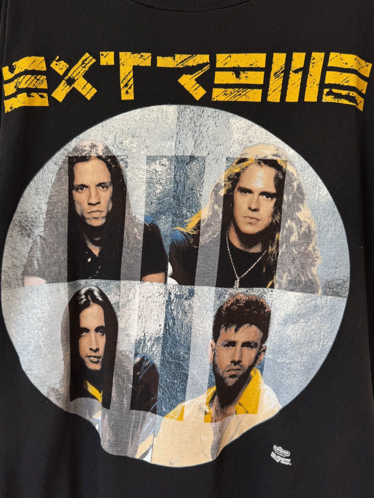 Band Tees Vintage 90s EXTREME Metal Rock Band Tee Duty Free Single Size US XL / EU 56 / 4 - 3 Thumbnail