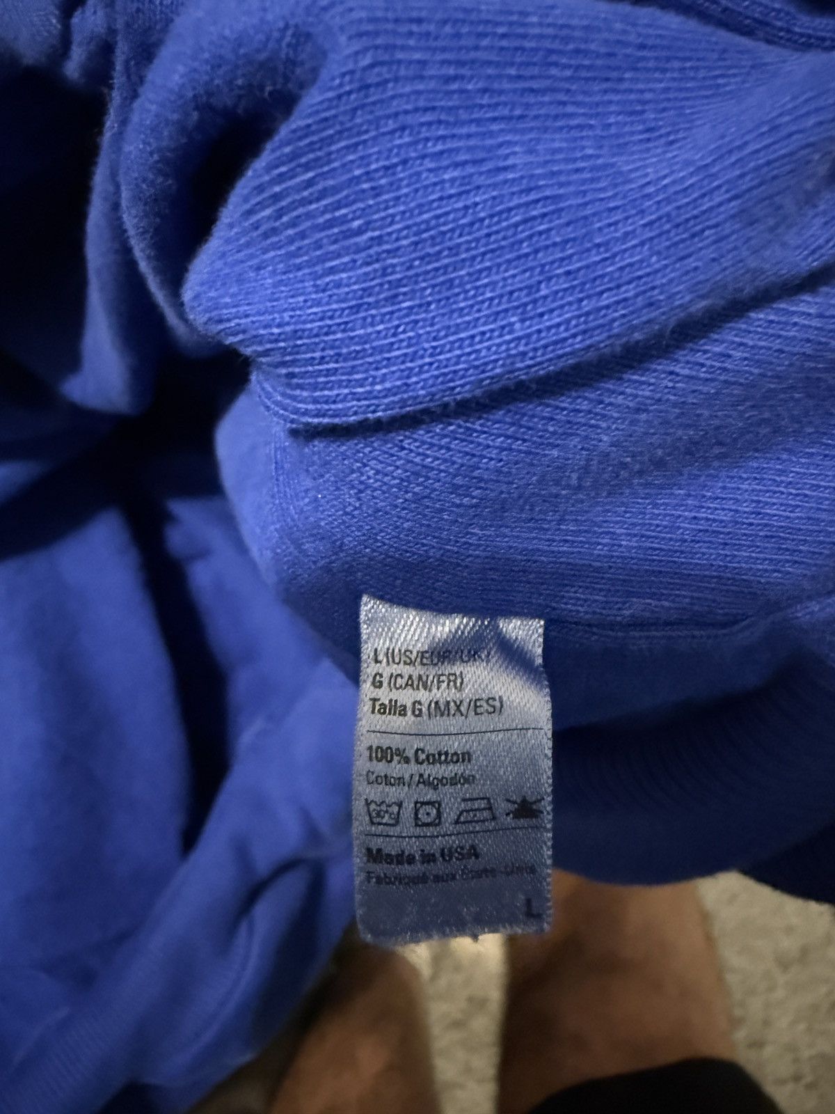 Yeezy Yeezy Unreleased Blue Dove Perfect Hoodie Size L Size US L / EU 52-54 / 3 - 3 Thumbnail