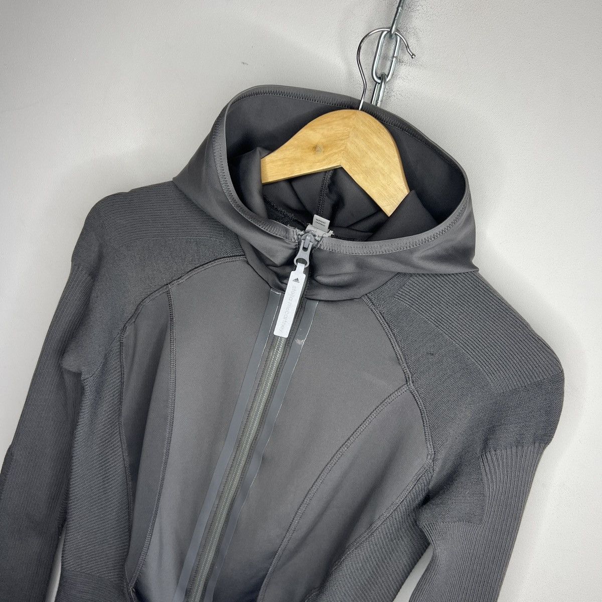 Adidas × Stella McCartney Adidas Stella Mccartney Hoodie Sweater Jacket Size M / US 6-8 / IT 42-44 - 4 Thumbnail