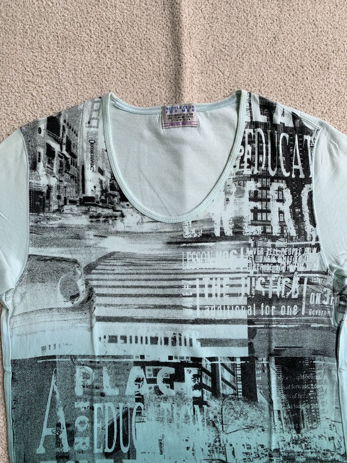 If Six Was Nine × Japanese Brand × Le Grande Bleu (L.G.B.) VTG Nicole Club style LGB Short Sleeve T shirt Size US M / EU 48-50 / 2 - 3 Thumbnail