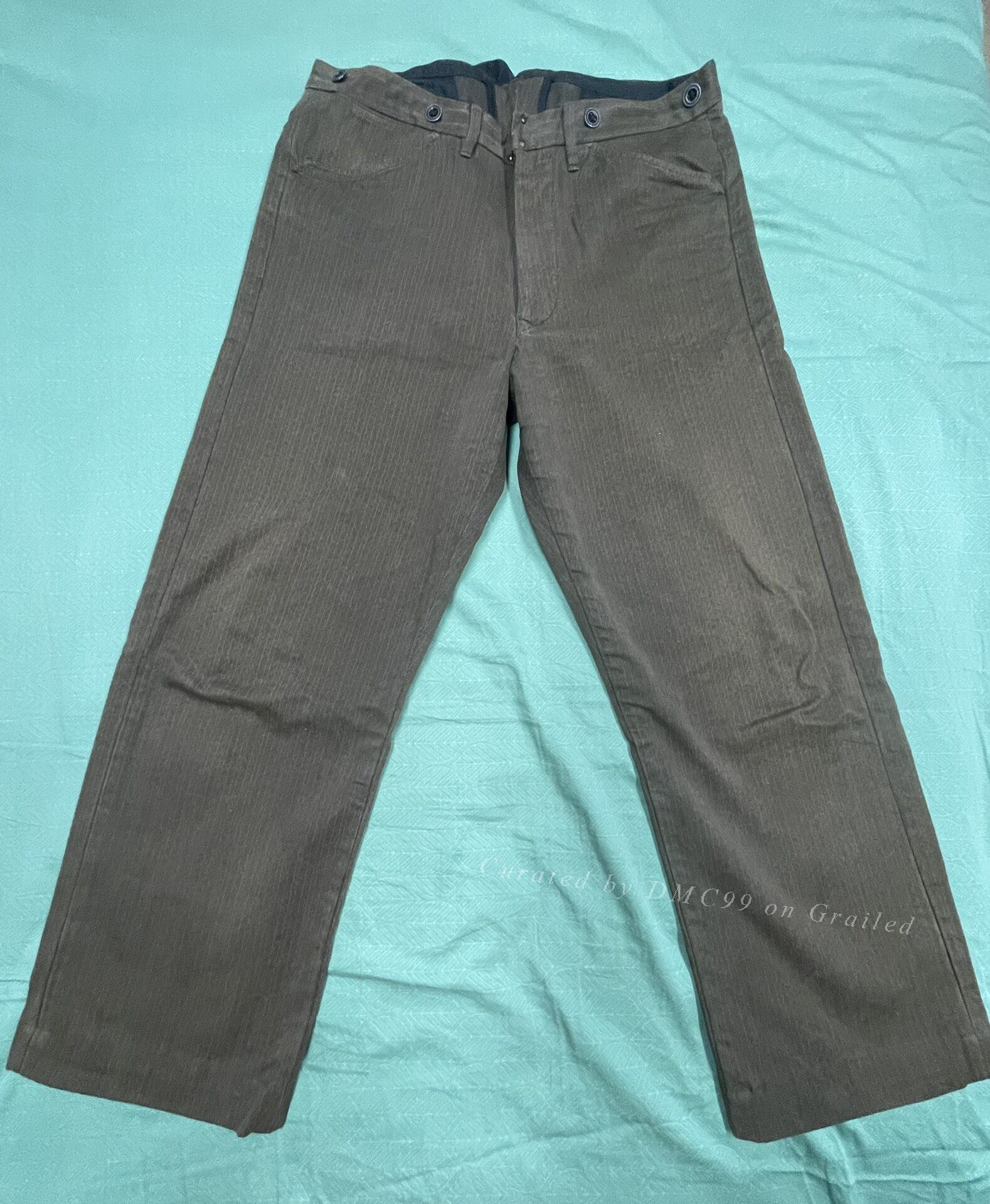 RRL Ralph Lauren Ralph Lauren RRL Vintage Striped Pants Size US 32 / EU 48 - 1 Thumbnail